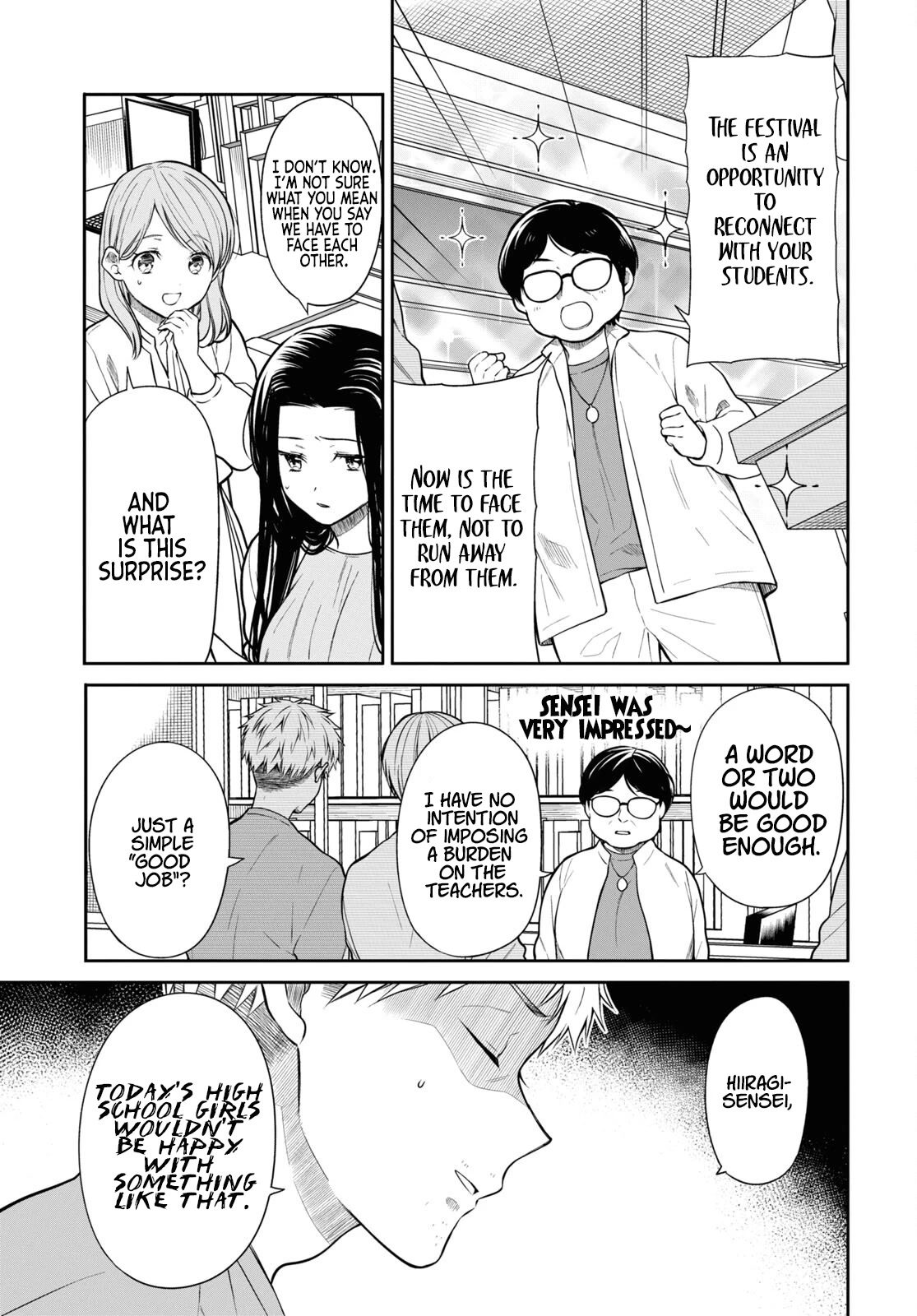1-nen A-gumi no Monster Chapter 52 page 9 - Chapter 52: preparations for the cultural festival
