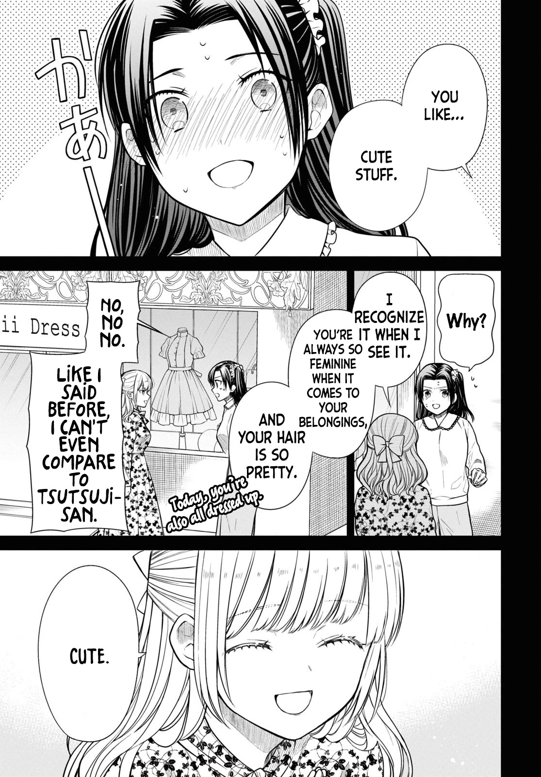 1-nen A-gumi no Monster Chapter 53 page 11 - Chapter 53: Sensei, I liked "kawaii"