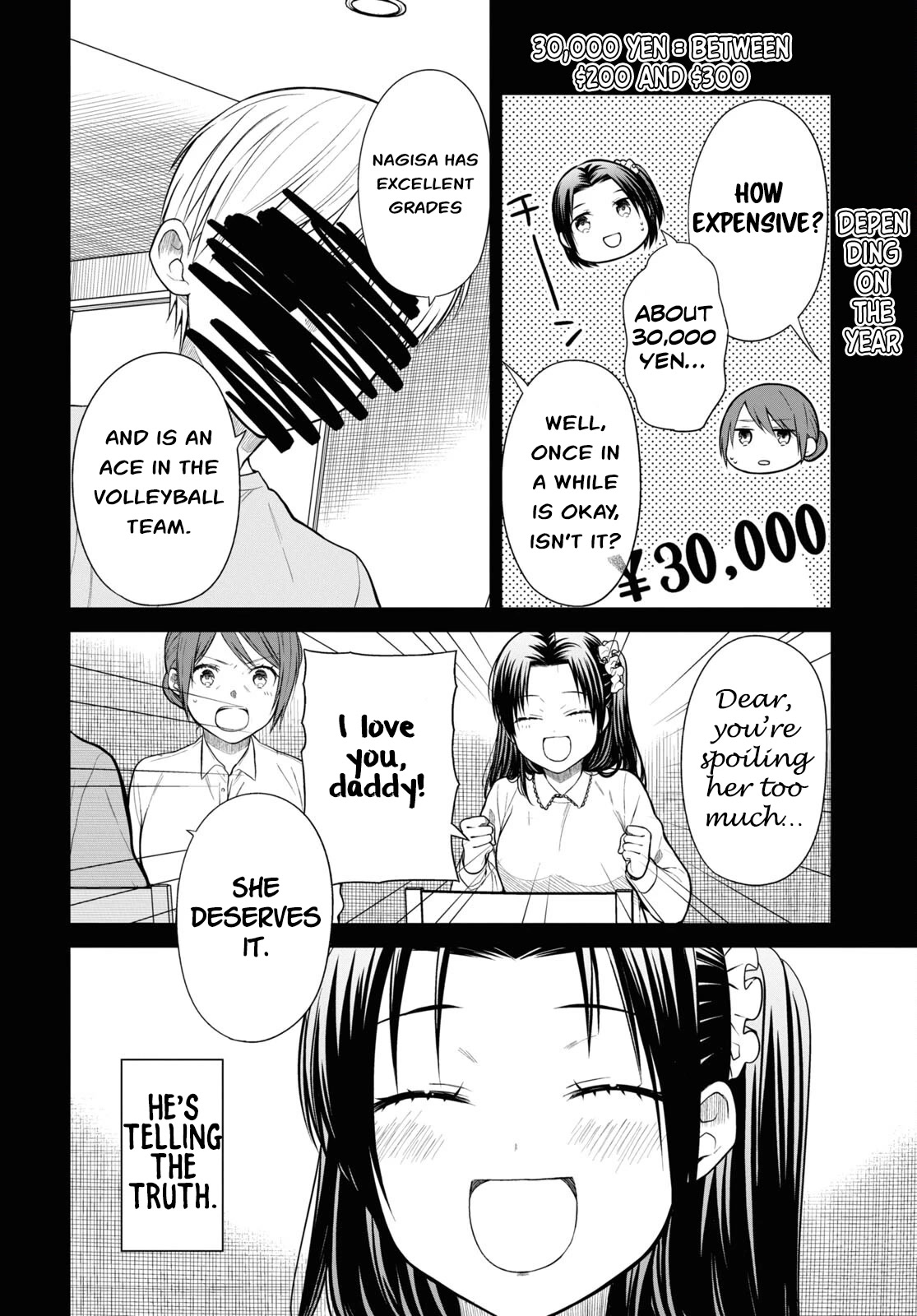 1-nen A-gumi no Monster Chapter 53 page 14 - Chapter 53: Sensei, I liked "kawaii"