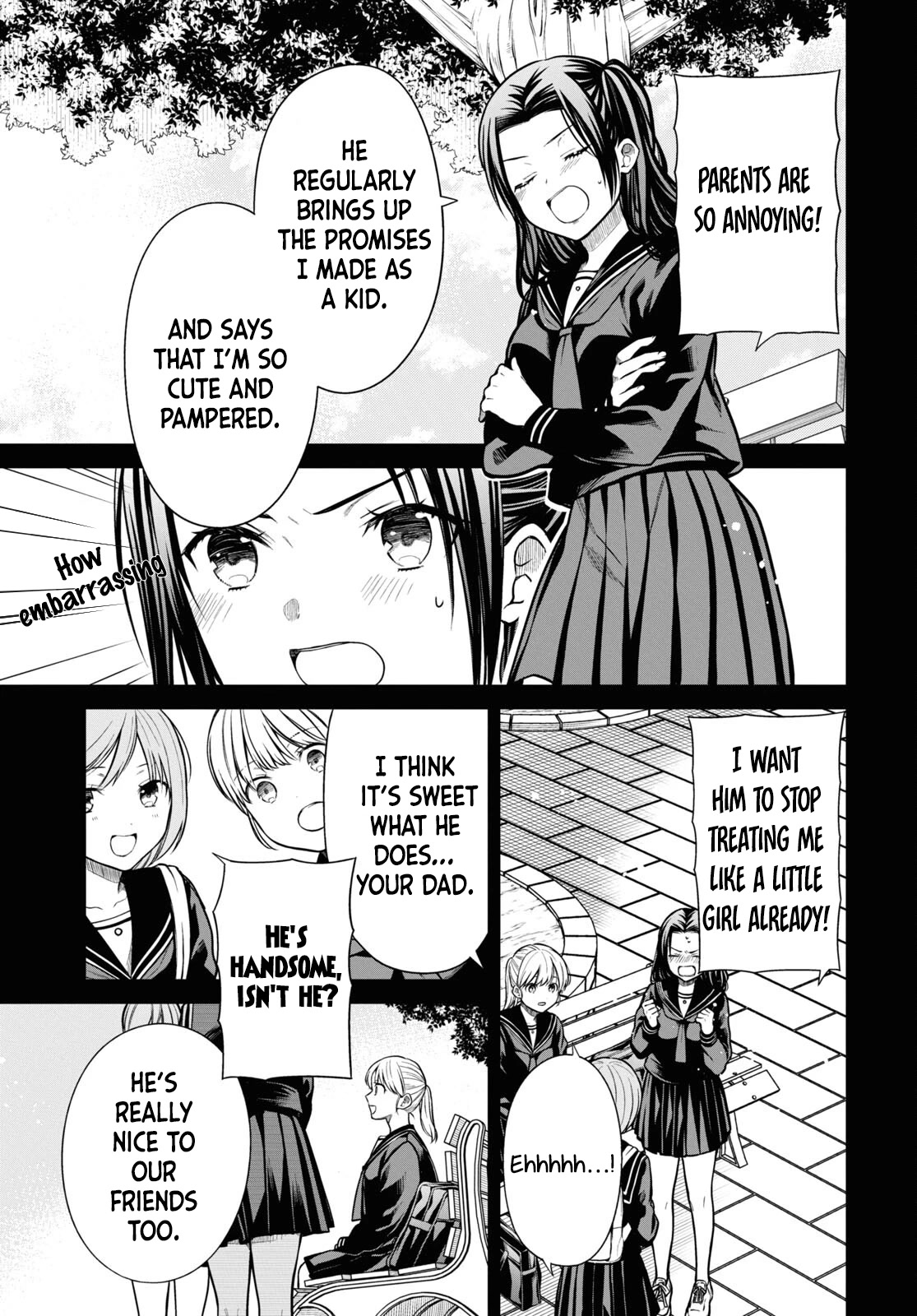 1-nen A-gumi no Monster Chapter 53 page 3 - Chapter 53: Sensei, I liked "kawaii"