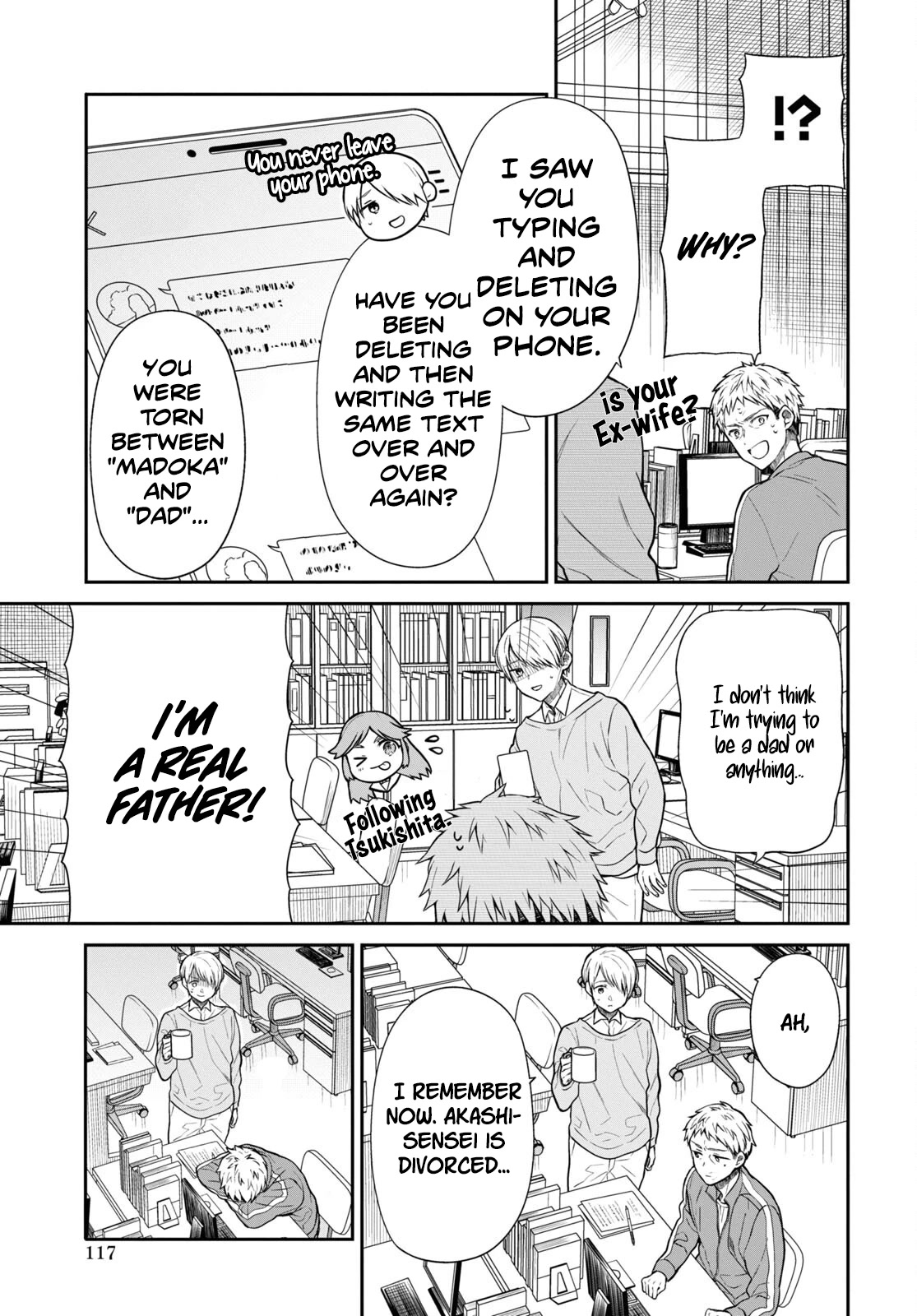 1-nen A-gumi no Monster Chapter 54 page 13 - Chapter 54: Teacher Everyone has their own Circumstances
