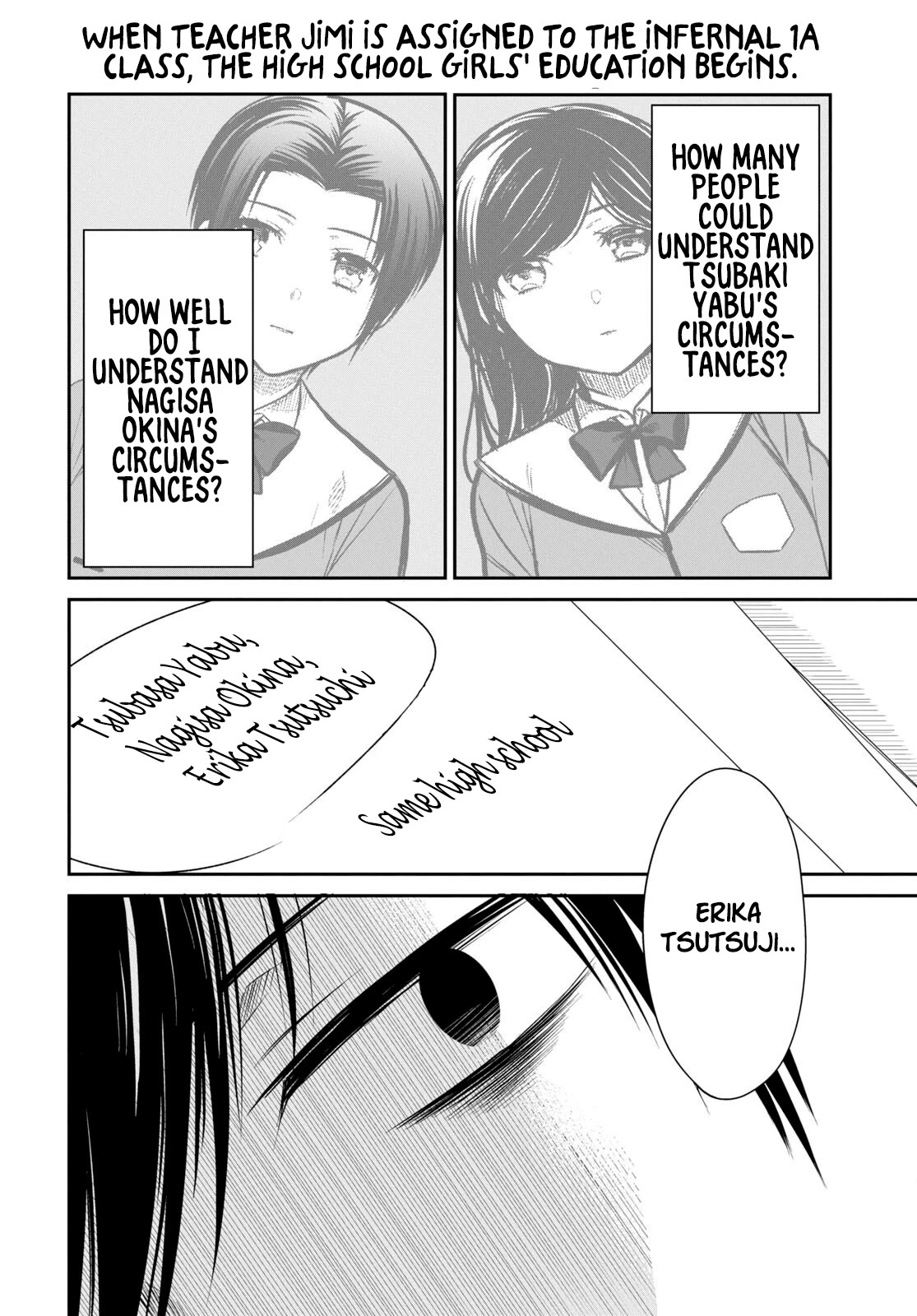 1-nen A-gumi no Monster Chapter 54 page 25 - Chapter 54: Teacher Everyone has their own Circumstances