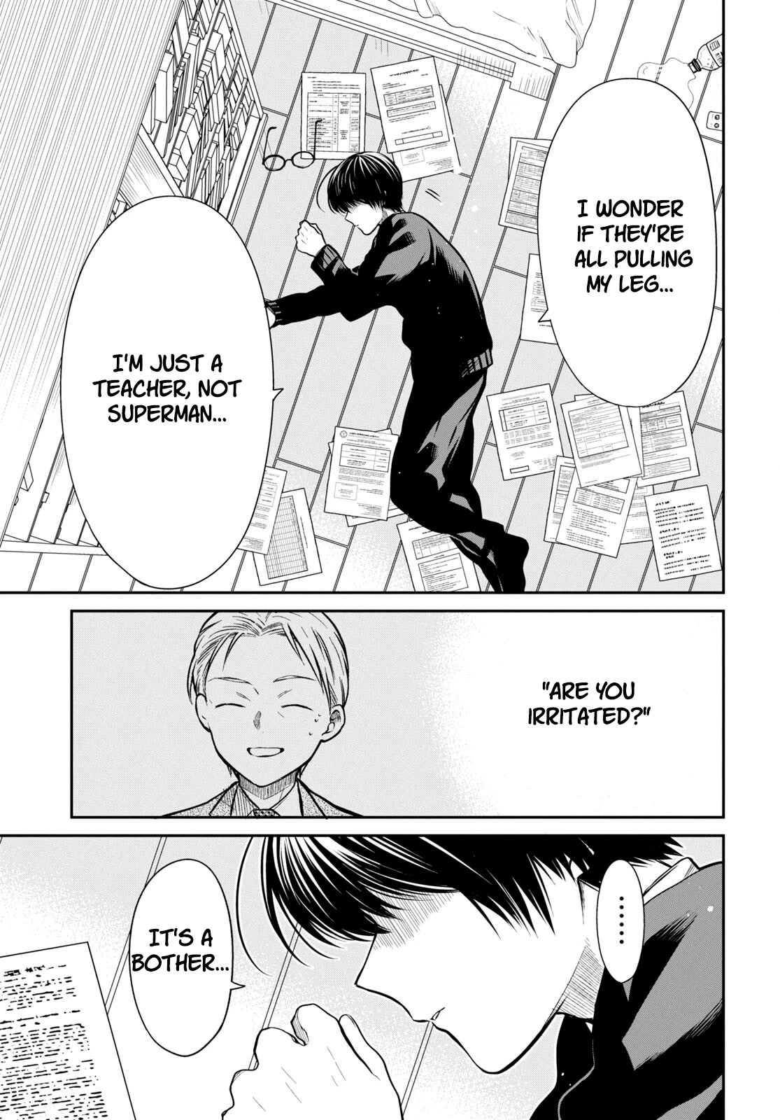 1-nen A-gumi no Monster Chapter 54 page 26 - Chapter 54: Teacher Everyone has their own Circumstances