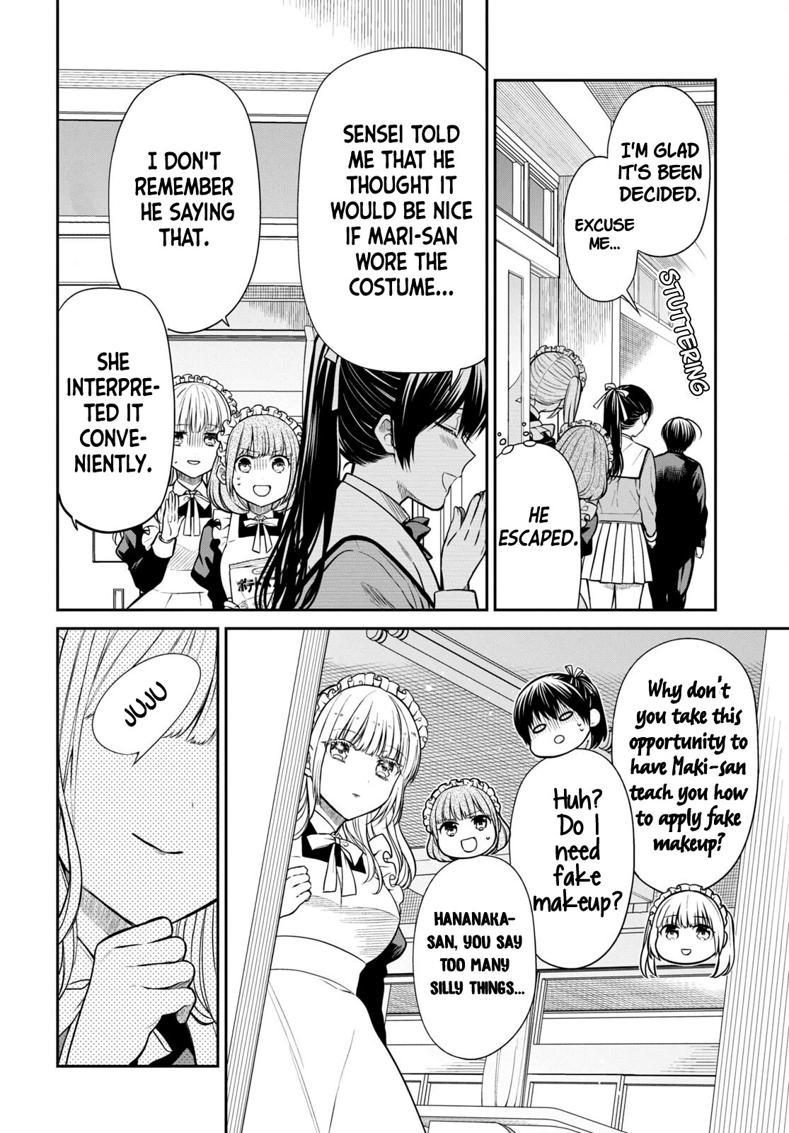 1-nen A-gumi no Monster Chapter 54 page 8 - Chapter 54: Teacher Everyone has their own Circumstances