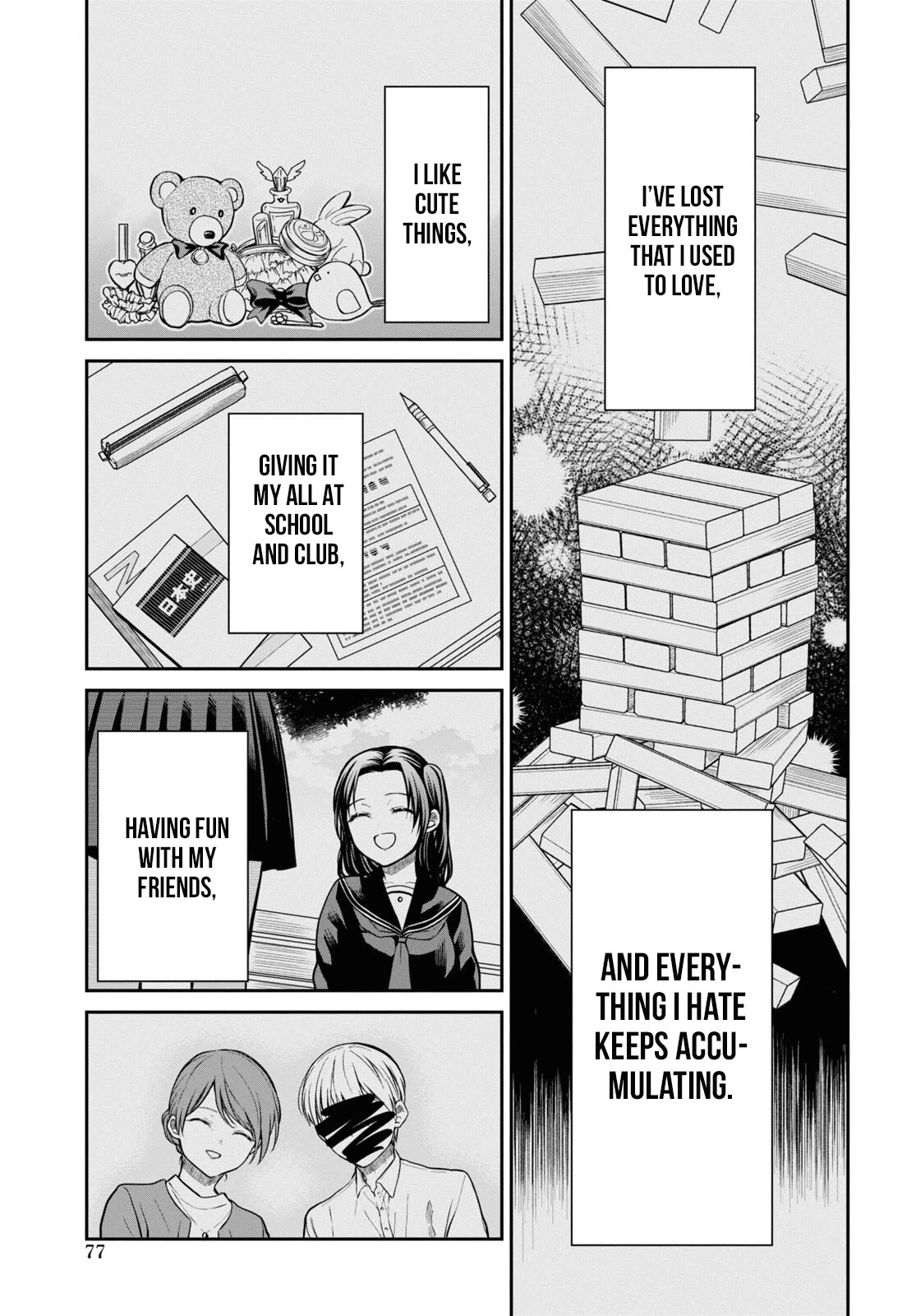1-nen A-gumi no Monster Chapter 56 page 11 - Chapter 56: I Can't Do Anything.