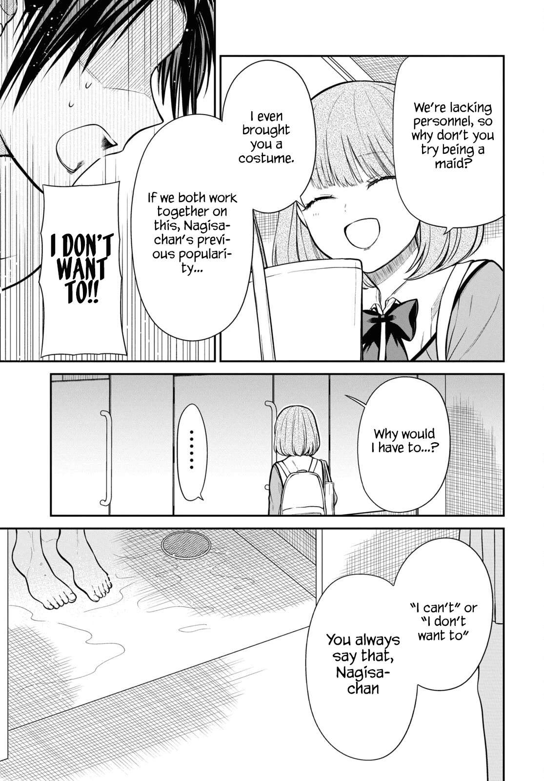 1-nen A-gumi no Monster Chapter 56 page 15 - Chapter 56: I Can't Do Anything.