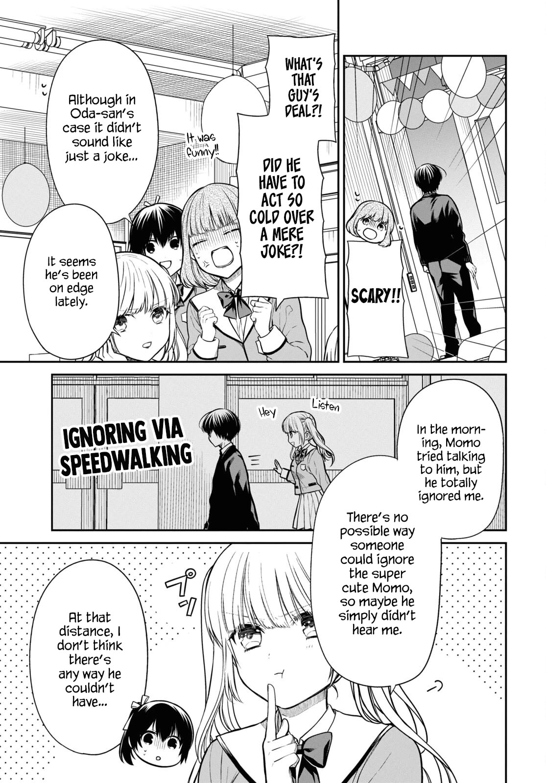 1-nen A-gumi no Monster Chapter 56 page 5 - Chapter 56: I Can't Do Anything.