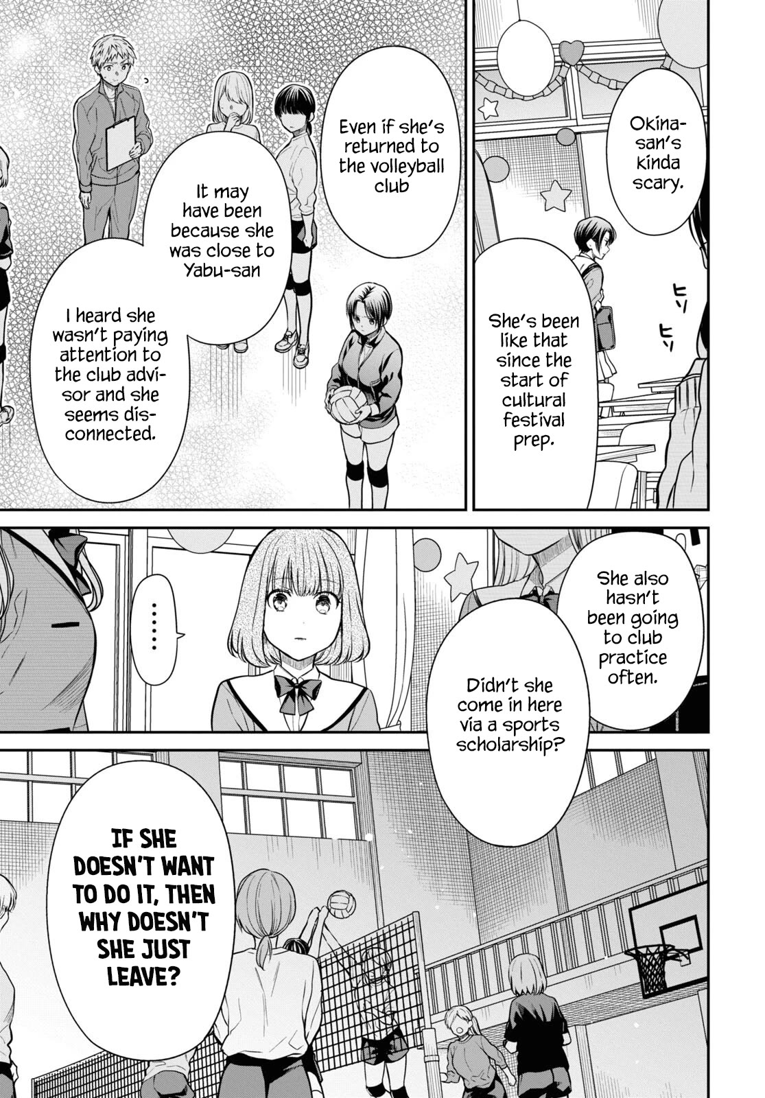 1-nen A-gumi no Monster Chapter 56 page 7 - Chapter 56: I Can't Do Anything.
