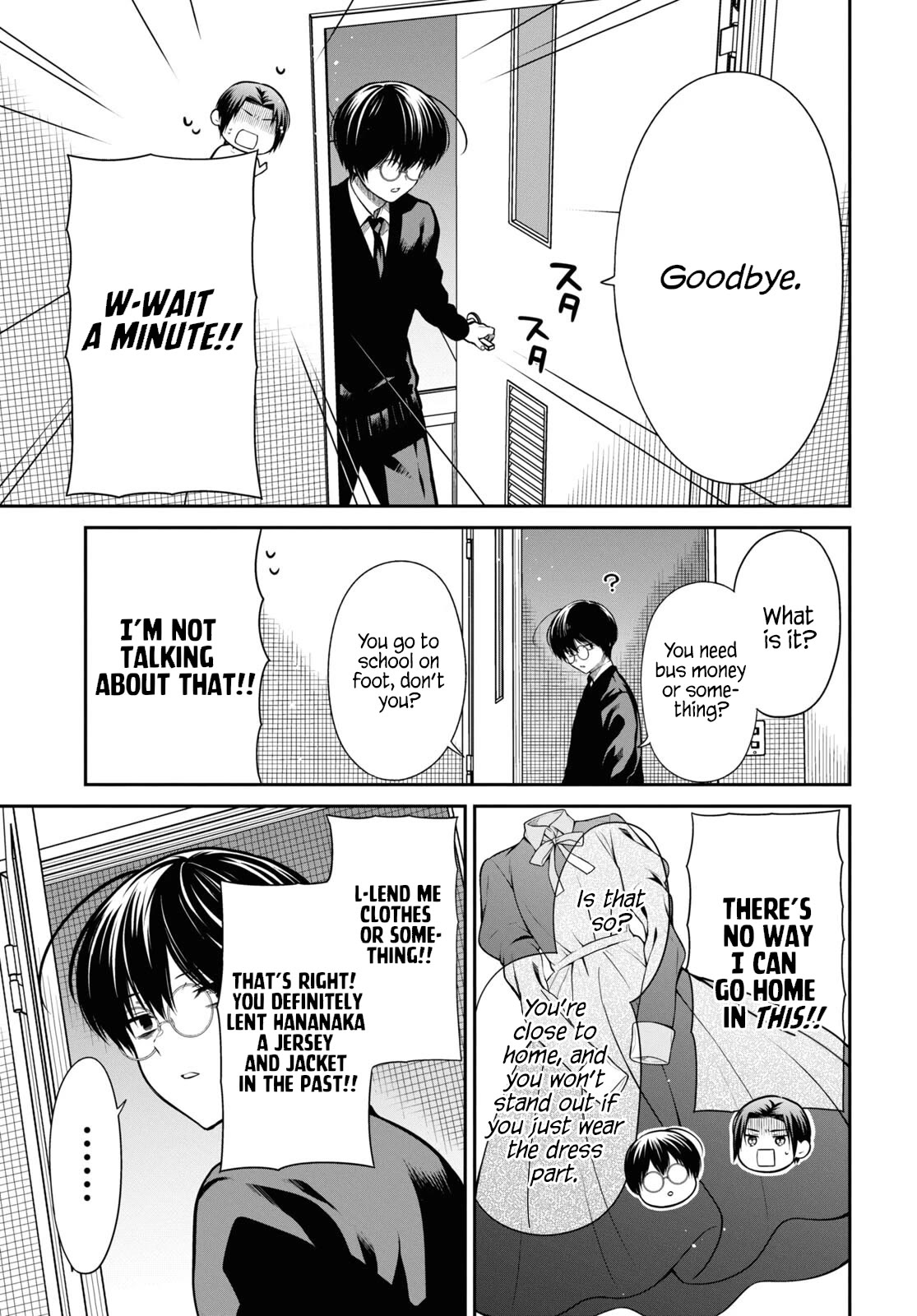 1-nen A-gumi no Monster Chapter 57 page 9 - Chapter 57: Teacher, I Have Nothing to Wear.