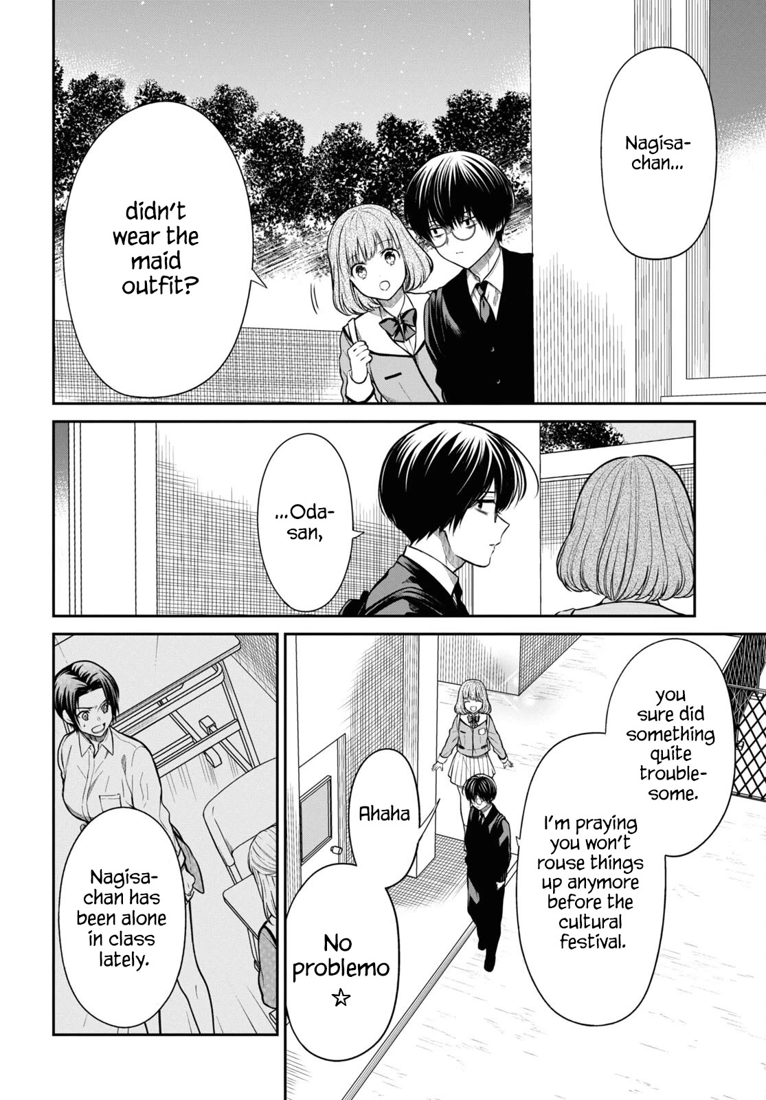 1-nen A-gumi no Monster Chapter 58 page 6 - Chapter 58: Teacher, Is It Bad To Not Reflect?