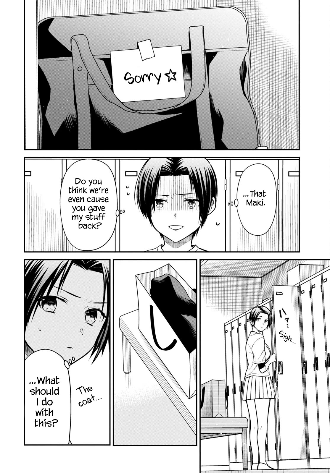 1-nen A-gumi no Monster Chapter 59 page 10 - Chapter 59: Teacher, What Is Apologizing?