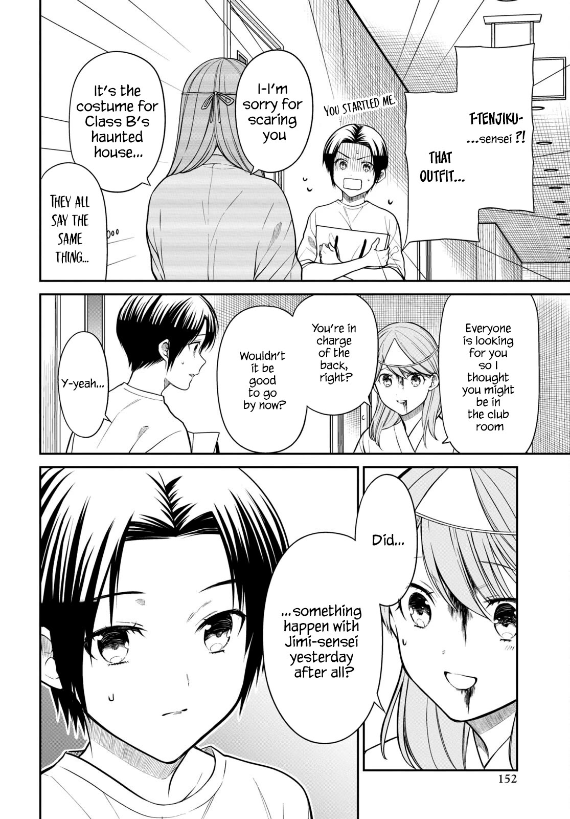 1-nen A-gumi no Monster Chapter 59 page 12 - Chapter 59: Teacher, What Is Apologizing?
