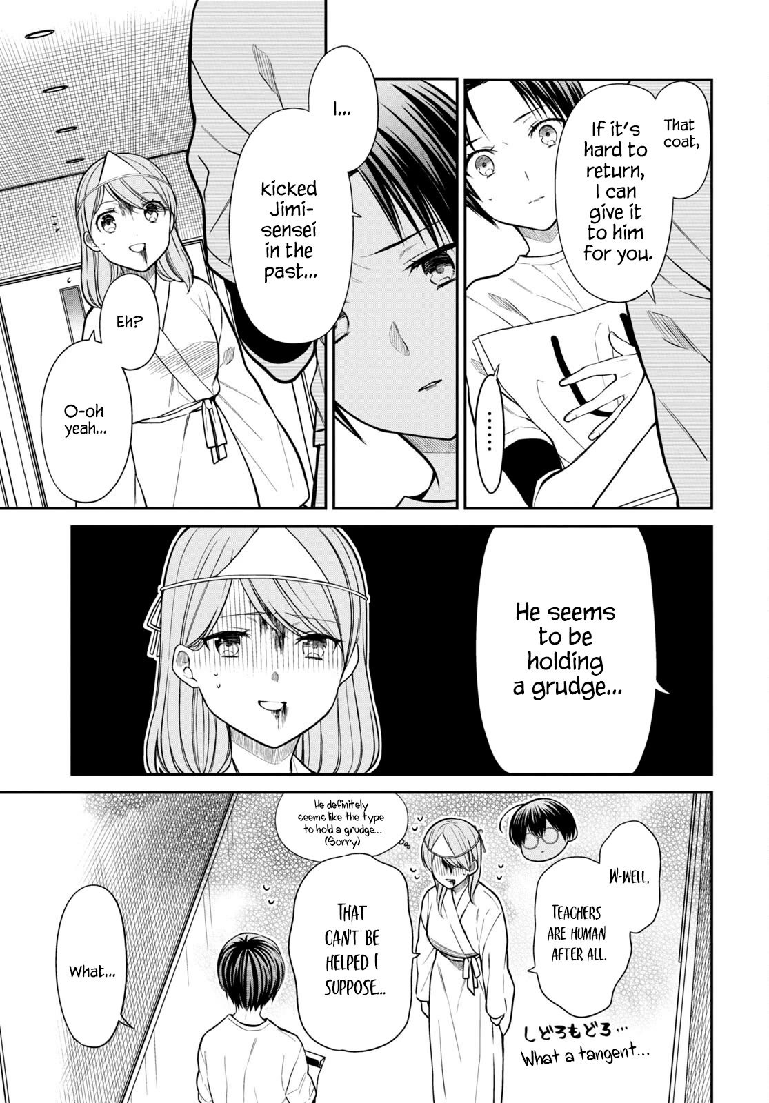 1-nen A-gumi no Monster Chapter 59 page 13 - Chapter 59: Teacher, What Is Apologizing?