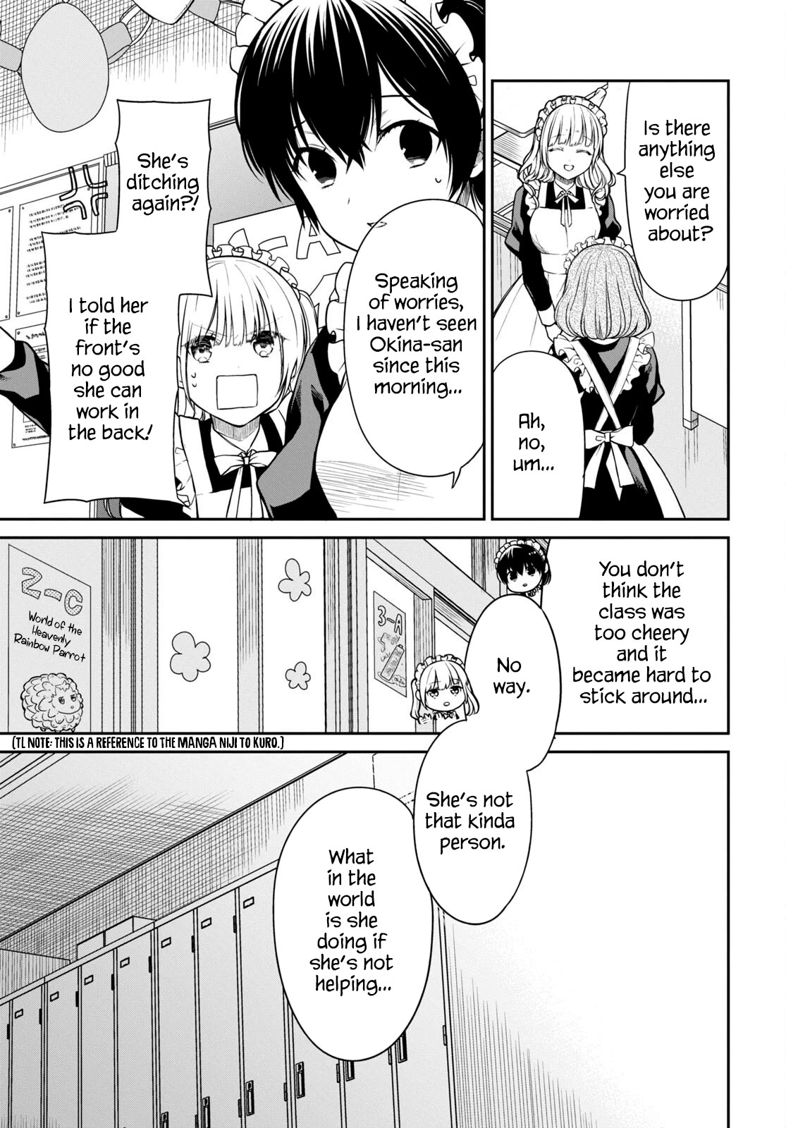 1-nen A-gumi no Monster Chapter 59 page 9 - Chapter 59: Teacher, What Is Apologizing?