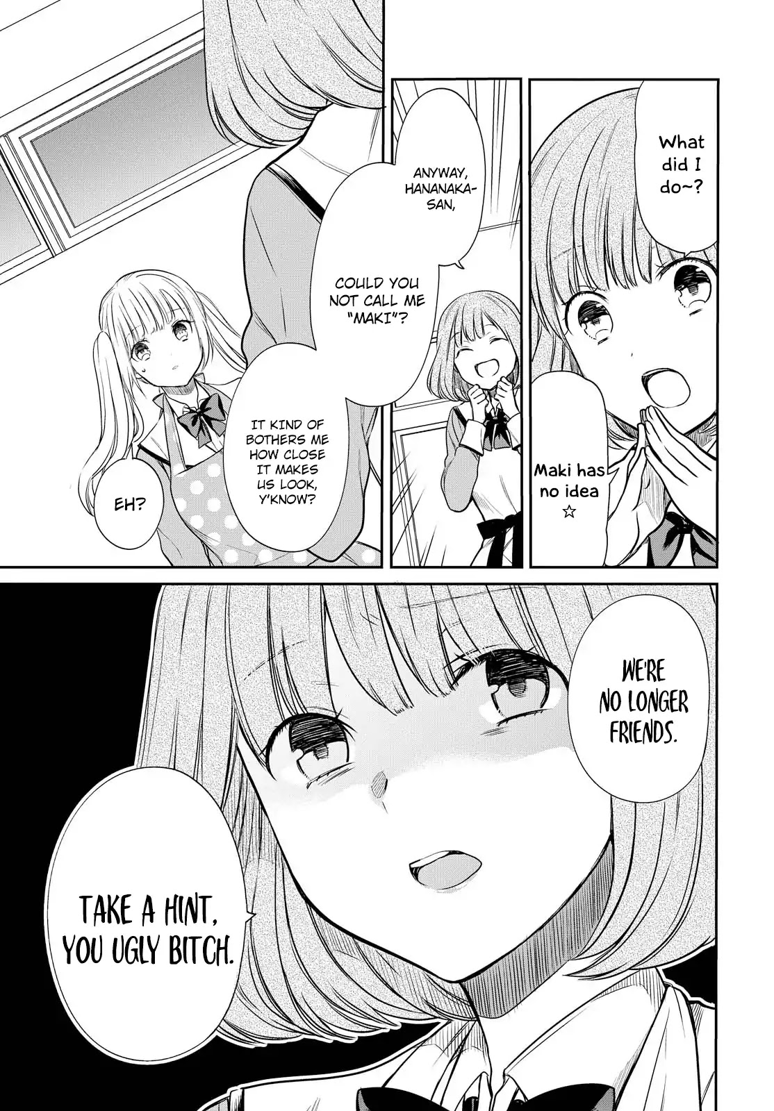 1-nen A-gumi no Monster Chapter 6 page 14 - Chapter 6: Sensei, What are "Friends"?