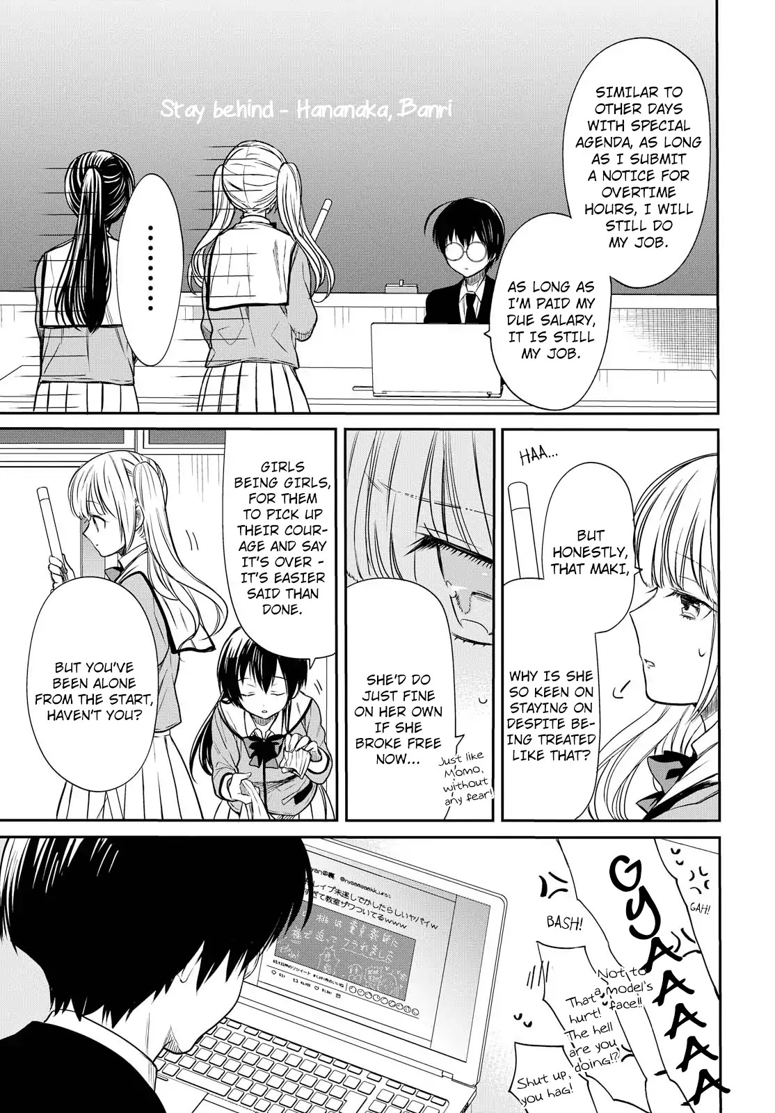 1-nen A-gumi no Monster Chapter 6 page 24 - Chapter 6: Sensei, What are "Friends"?