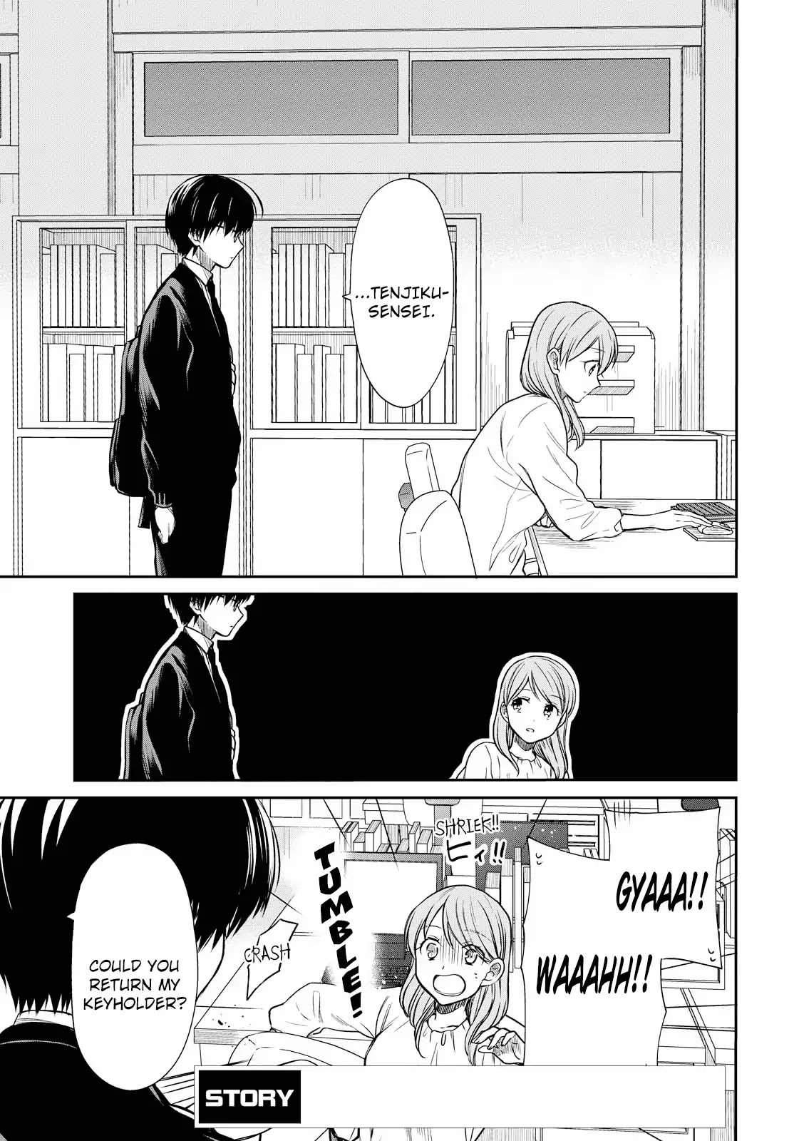 1-nen A-gumi no Monster Chapter 6 page 4 - Chapter 6: Sensei, What are "Friends"?