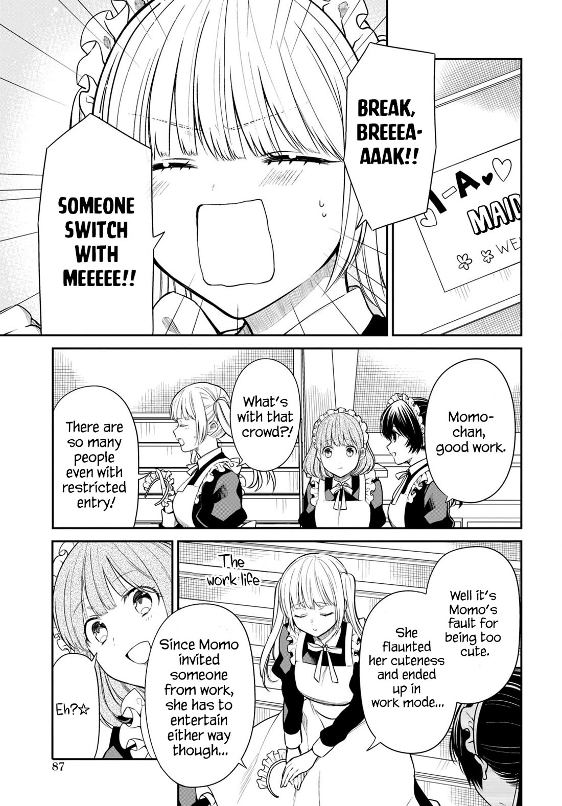 1-nen A-gumi no Monster Chapter 60 page 3 - Chapter 60: Teacher, Did Someone Call Me?