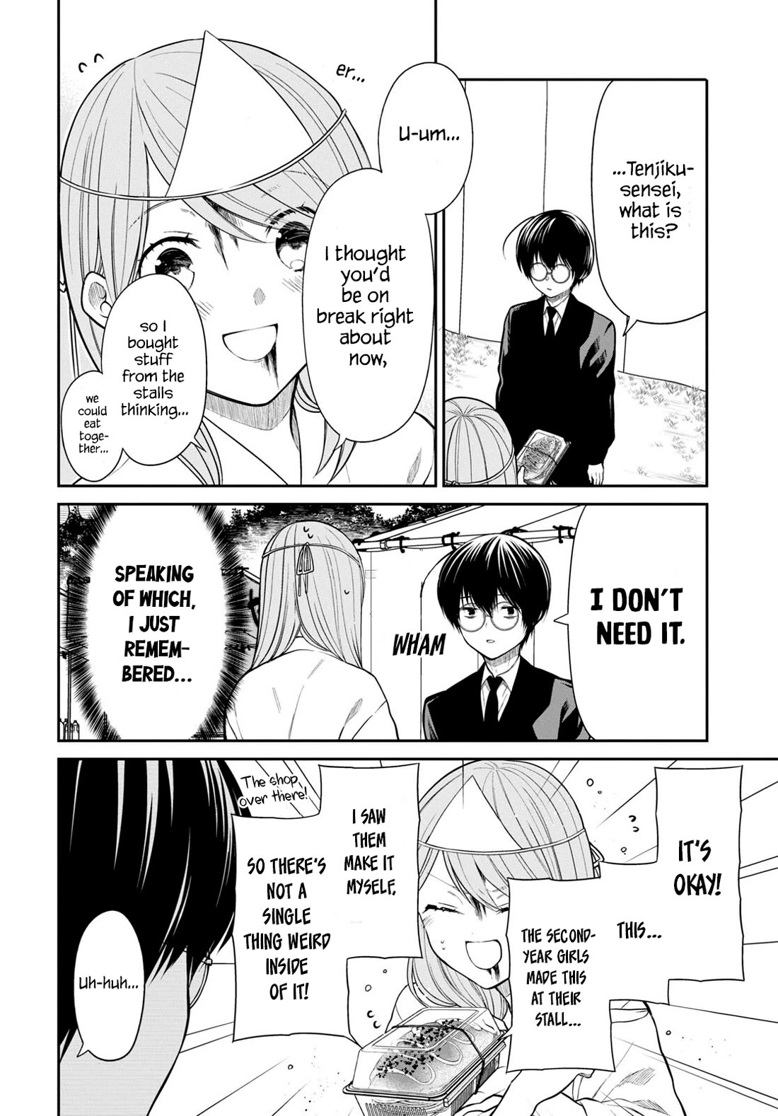 1-nen A-gumi no Monster Chapter 60 page 6 - Chapter 60: Teacher, Did Someone Call Me?