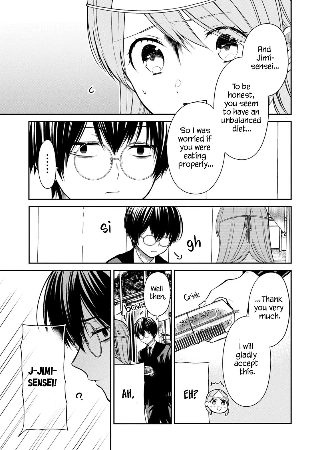 1-nen A-gumi no Monster Chapter 60 page 7 - Chapter 60: Teacher, Did Someone Call Me?