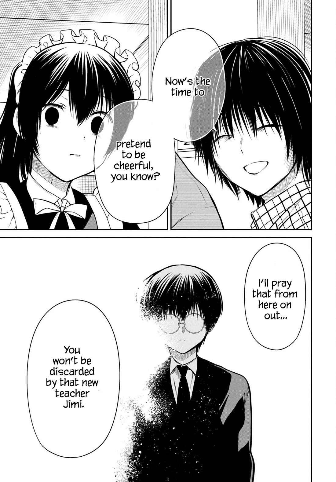 1-nen A-gumi no Monster Chapter 61 page 23 - Chapter 61: Teacher, Who's The Victim?