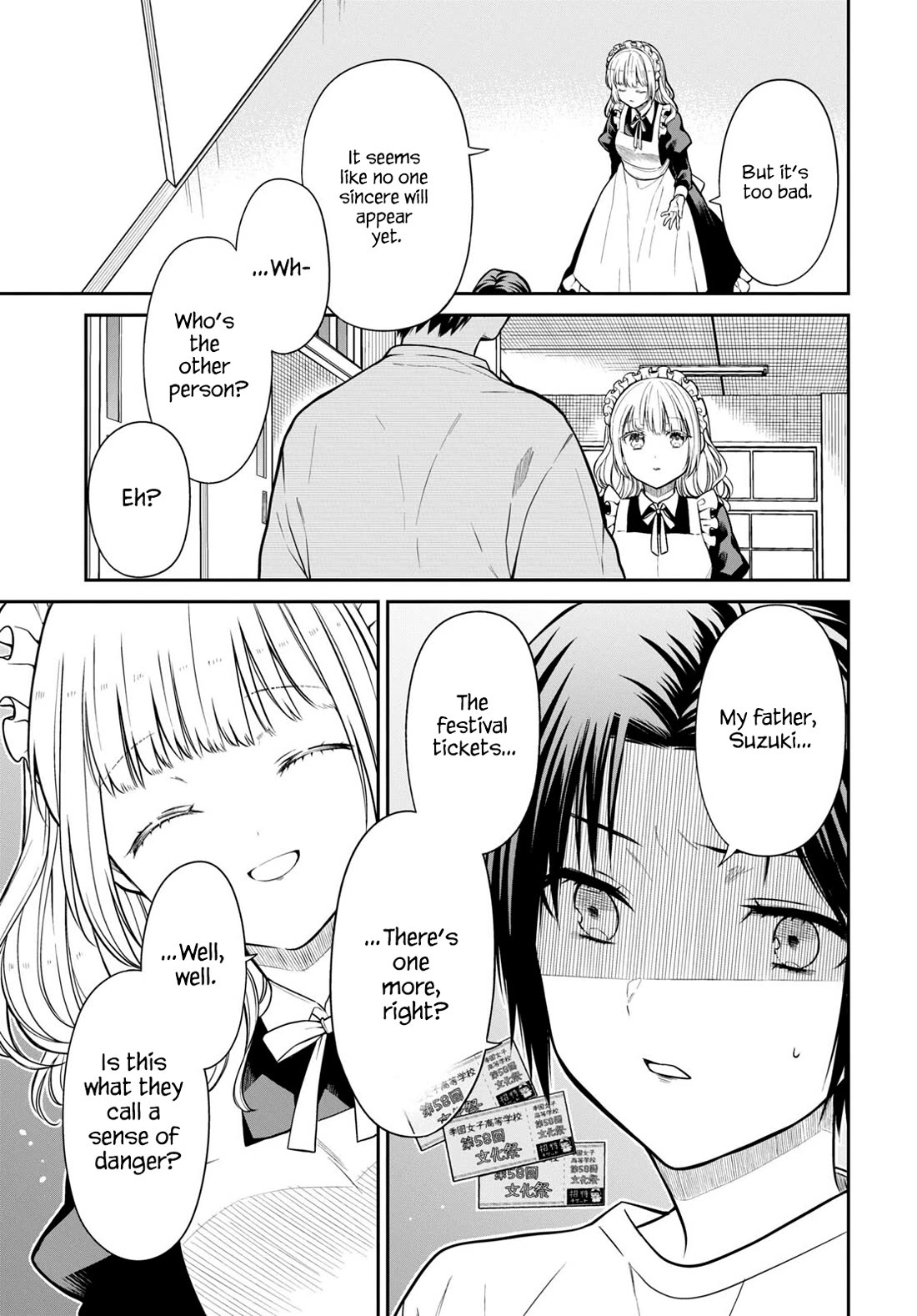 1-nen A-gumi no Monster Chapter 62 page 13 - Chapter 62: You Don't Get It.