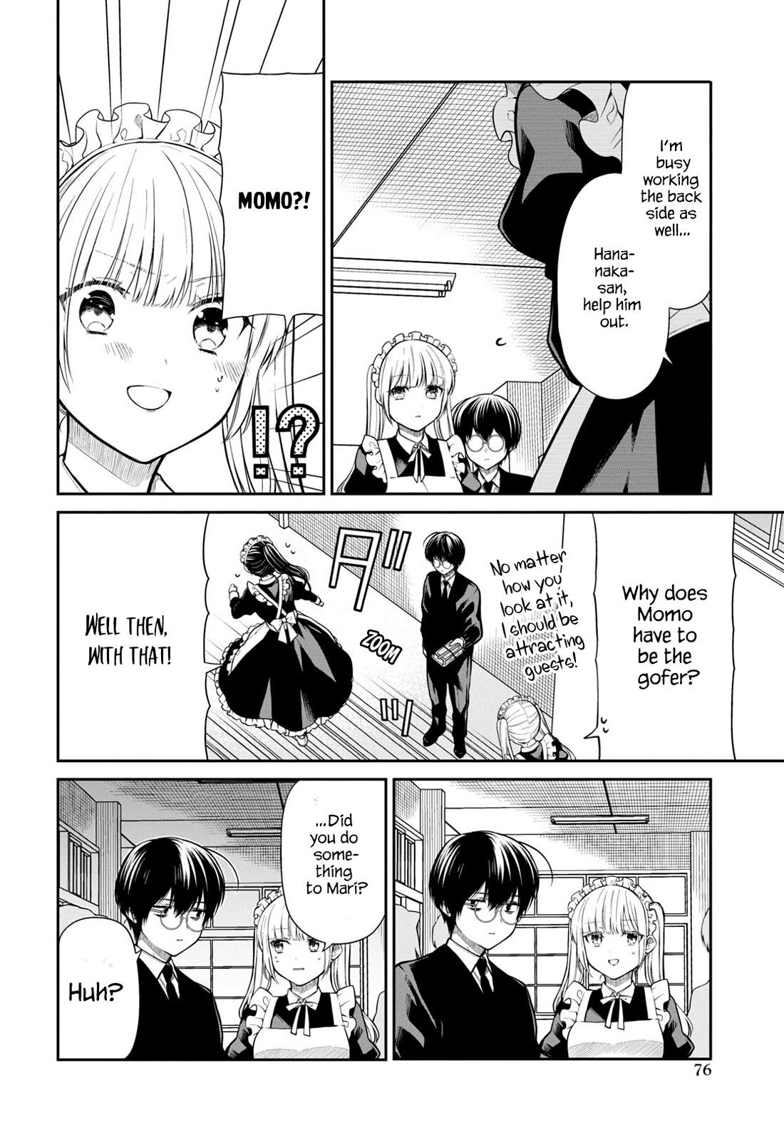1-nen A-gumi no Monster Chapter 62 page 6 - Chapter 62: You Don't Get It.