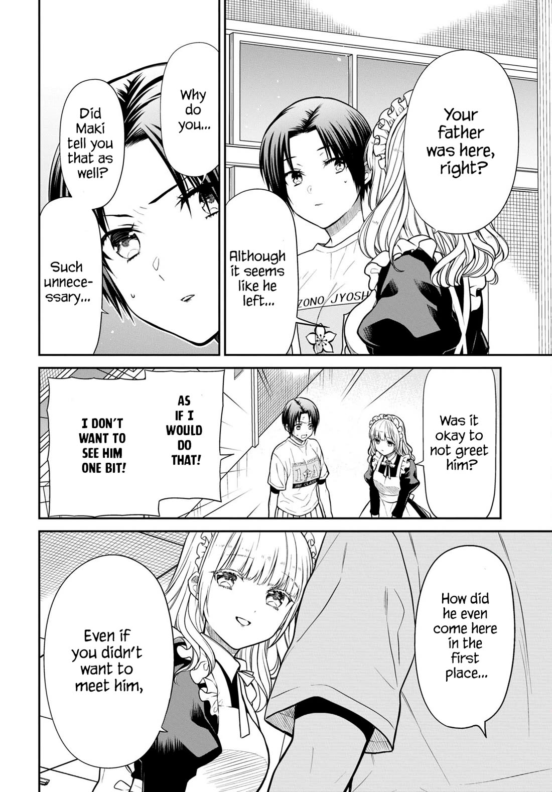 1-nen A-gumi no Monster Chapter 62 page 8 - Chapter 62: You Don't Get It.
