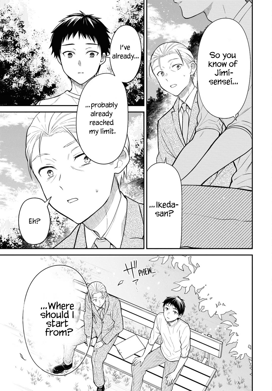1-nen A-gumi no Monster Chapter 63 page 18 - Chapter 63: Teacher, The Third Guest Has Arrived