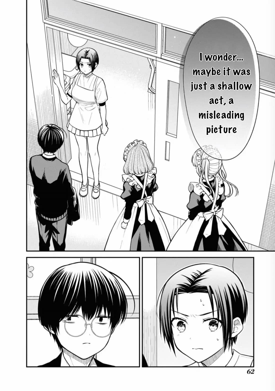 1-nen A-gumi no Monster Chapter 65 page 10 - Chapter 65: Sensei, what does it mean to be a criminal?