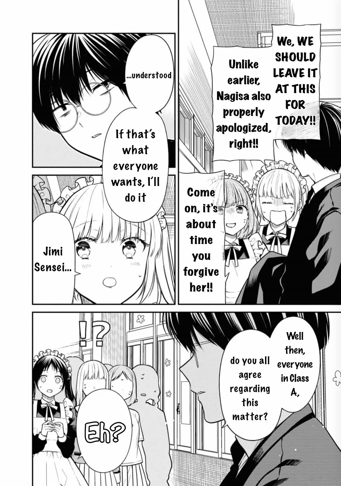 1-nen A-gumi no Monster Chapter 65 page 17 - Chapter 65: Sensei, what does it mean to be a criminal?