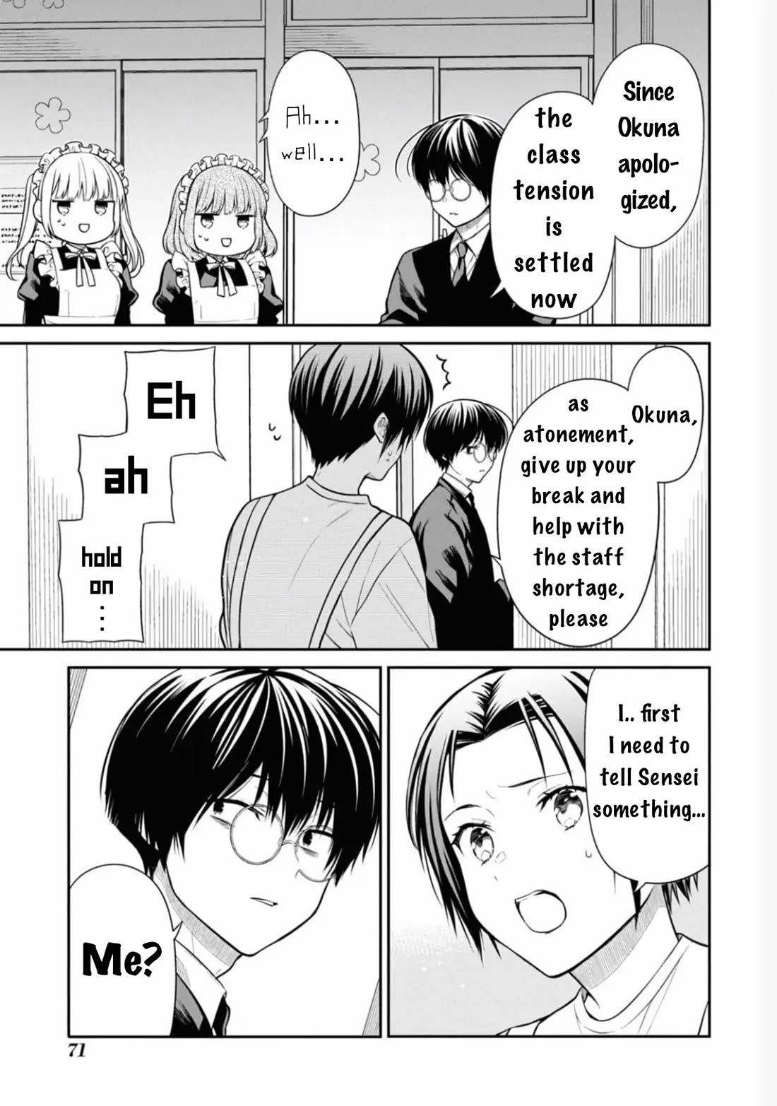 1-nen A-gumi no Monster Chapter 65 page 18 - Chapter 65: Sensei, what does it mean to be a criminal?