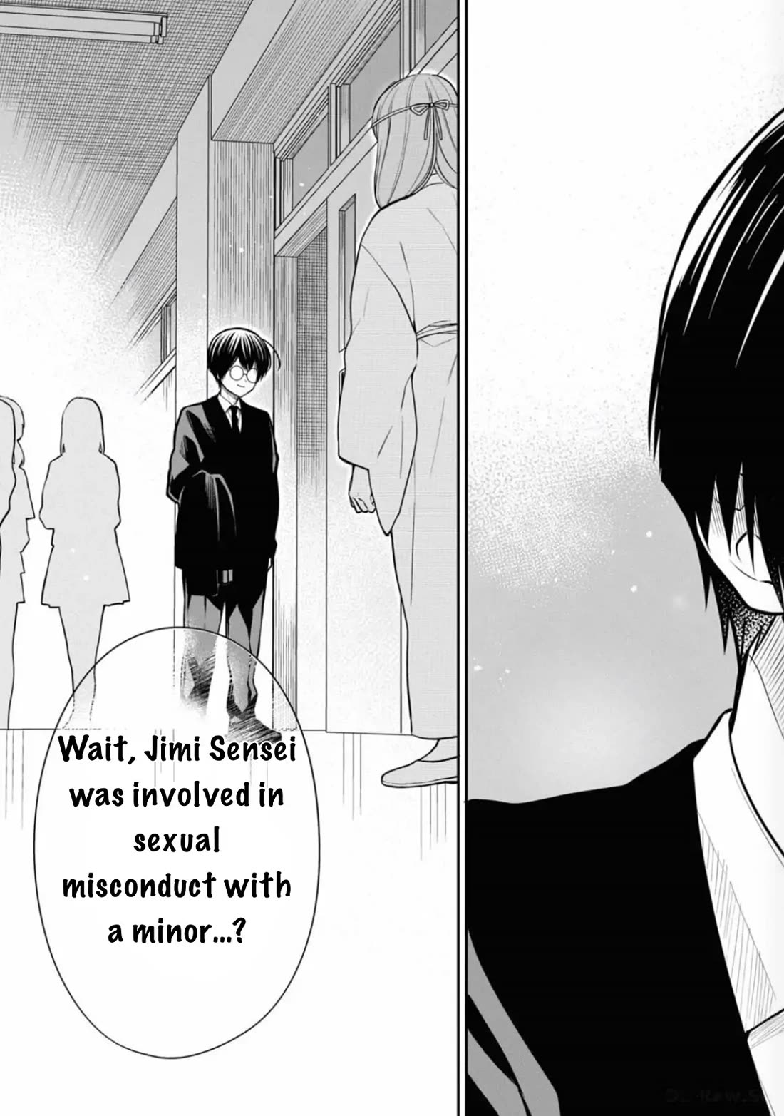 1-nen A-gumi no Monster Chapter 65 page 26 - Chapter 65: Sensei, what does it mean to be a criminal?