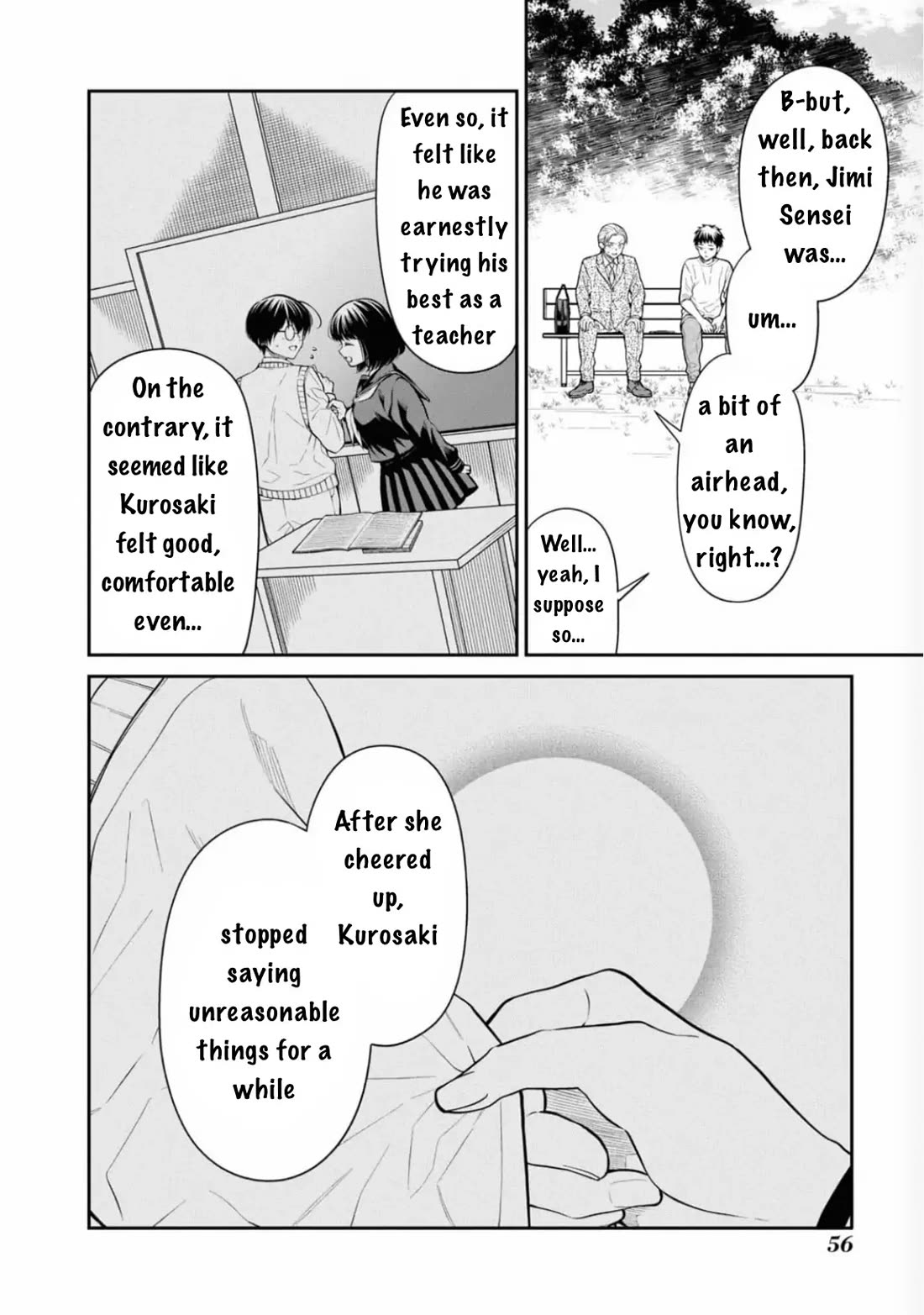 1-nen A-gumi no Monster Chapter 65 page 4 - Chapter 65: Sensei, what does it mean to be a criminal?