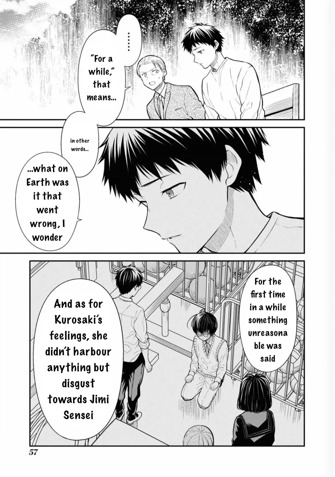 1-nen A-gumi no Monster Chapter 65 page 5 - Chapter 65: Sensei, what does it mean to be a criminal?
