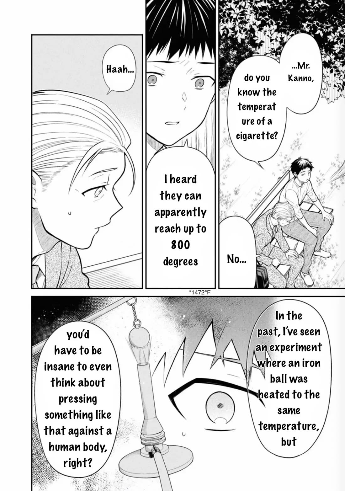 1-nen A-gumi no Monster Chapter 65 page 6 - Chapter 65: Sensei, what does it mean to be a criminal?
