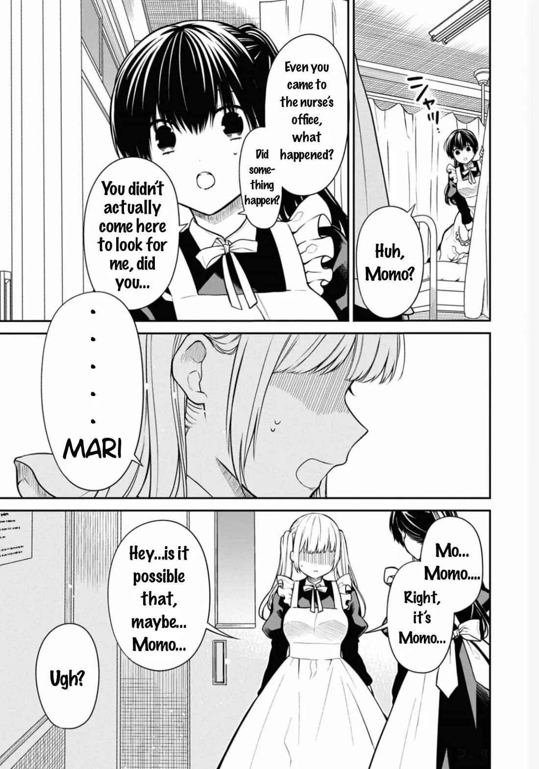 1-nen A-gumi no Monster Chapter 66 page 12 - Chapter 66: Sensei has a wonderful smile, right?
