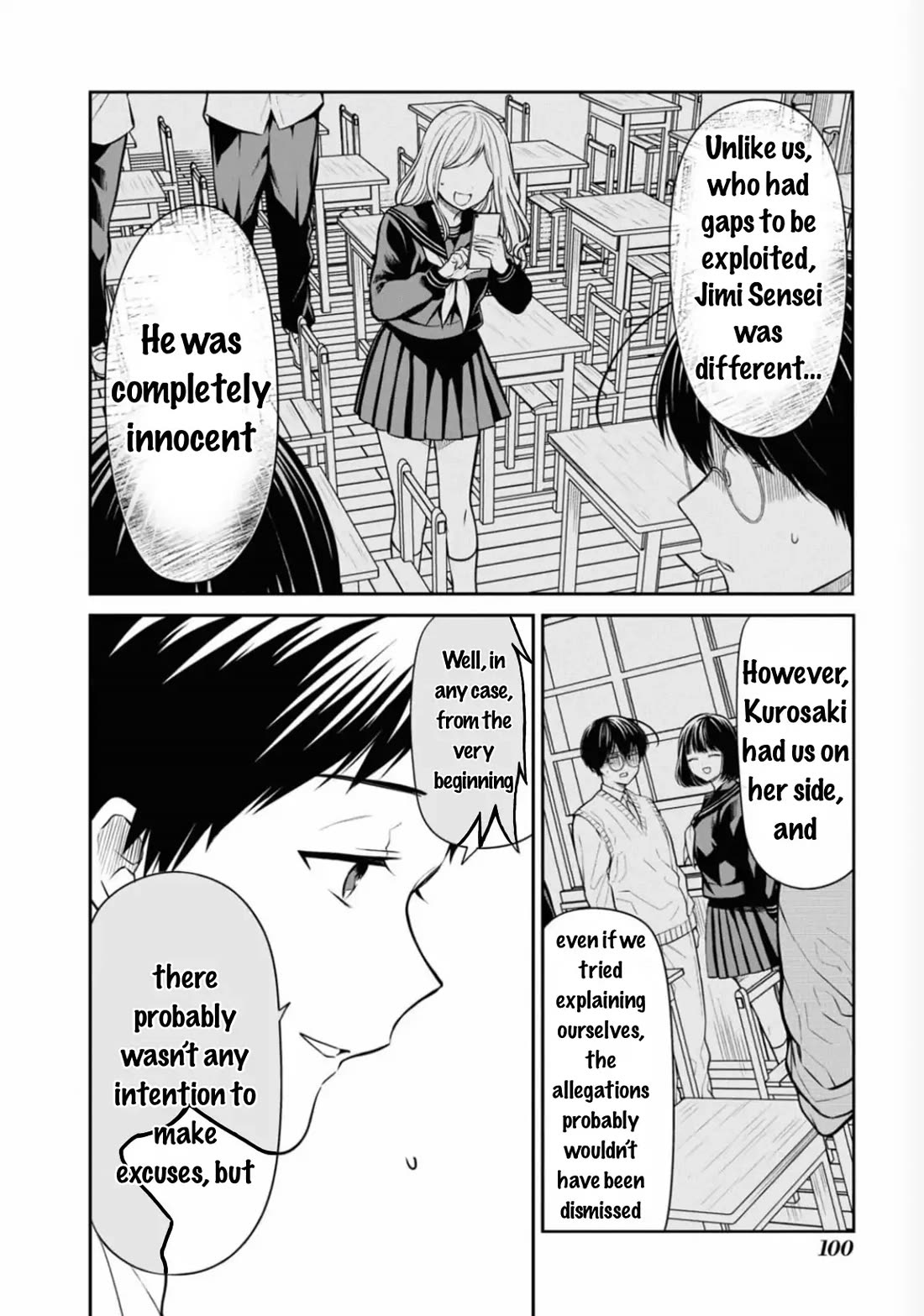 1-nen A-gumi no Monster Chapter 66 page 17 - Chapter 66: Sensei has a wonderful smile, right?