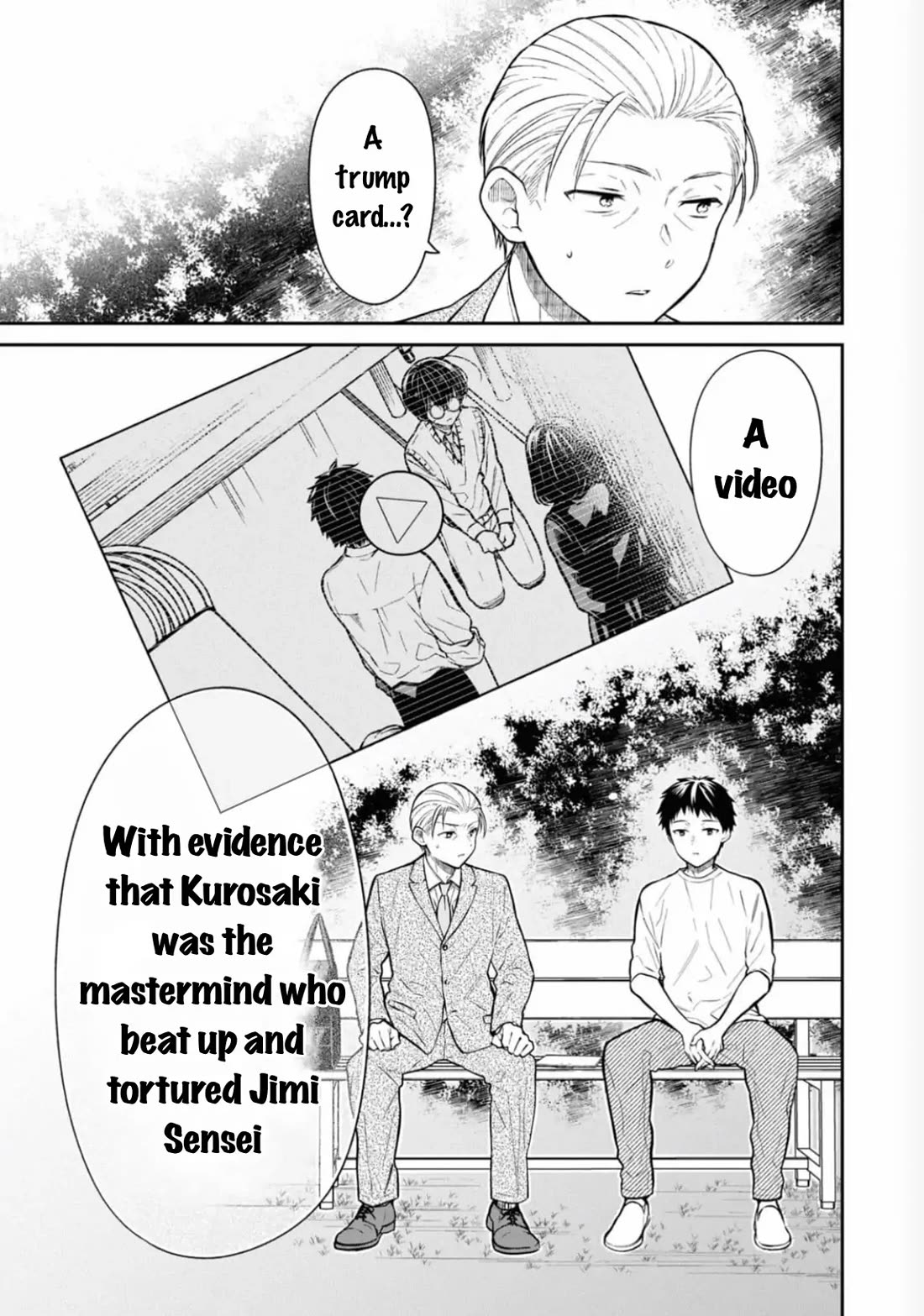 1-nen A-gumi no Monster Chapter 66 page 20 - Chapter 66: Sensei has a wonderful smile, right?