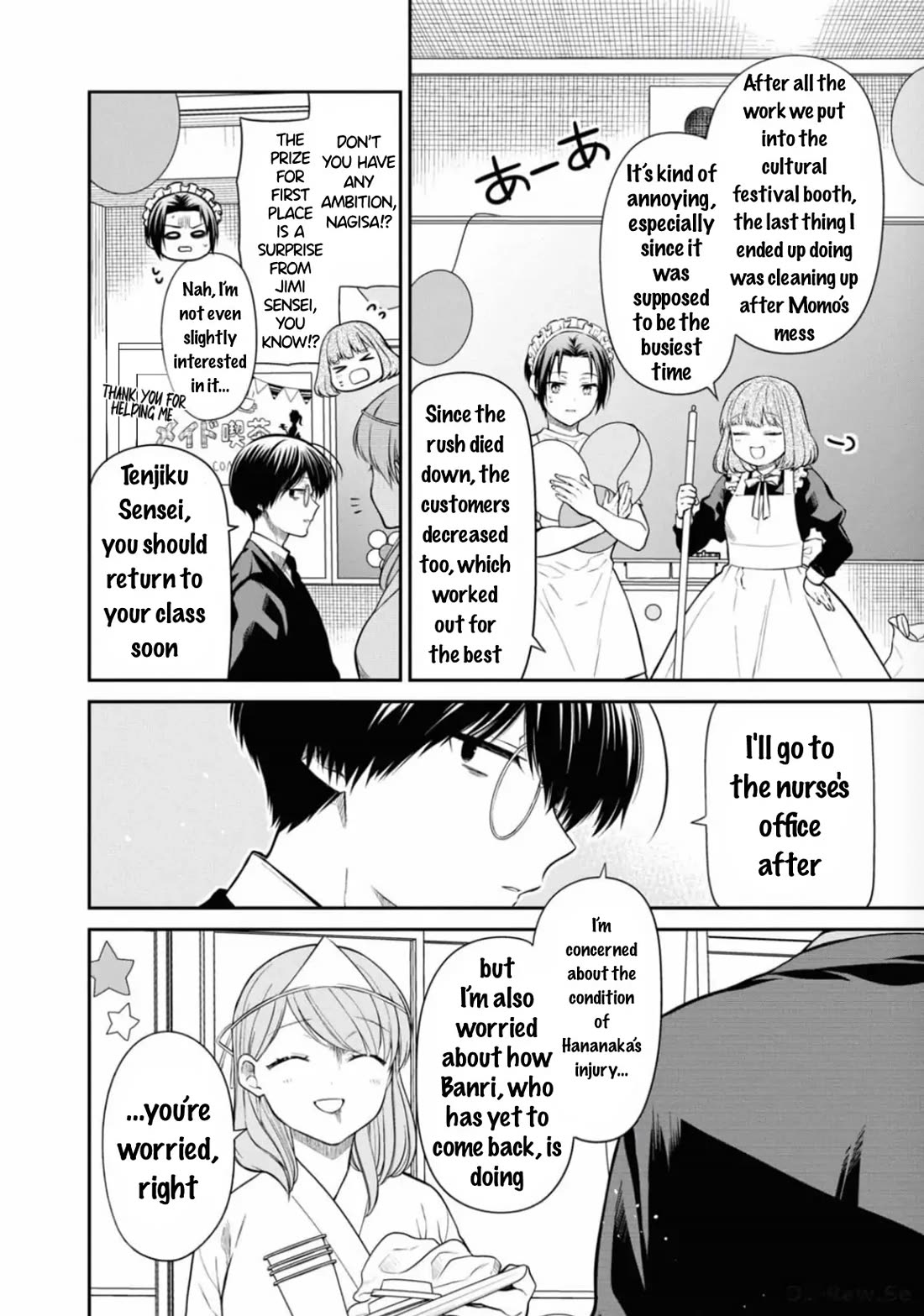 1-nen A-gumi no Monster Chapter 66 page 25 - Chapter 66: Sensei has a wonderful smile, right?