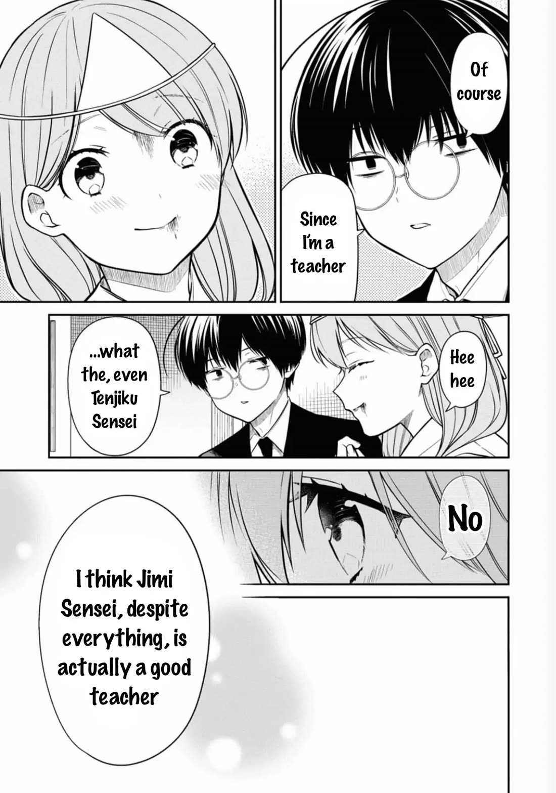 1-nen A-gumi no Monster Chapter 66 page 26 - Chapter 66: Sensei has a wonderful smile, right?