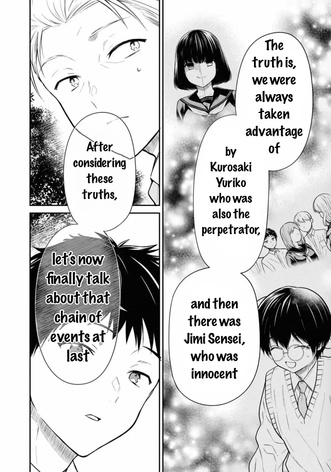 1-nen A-gumi no Monster Chapter 66 page 29 - Chapter 66: Sensei has a wonderful smile, right?