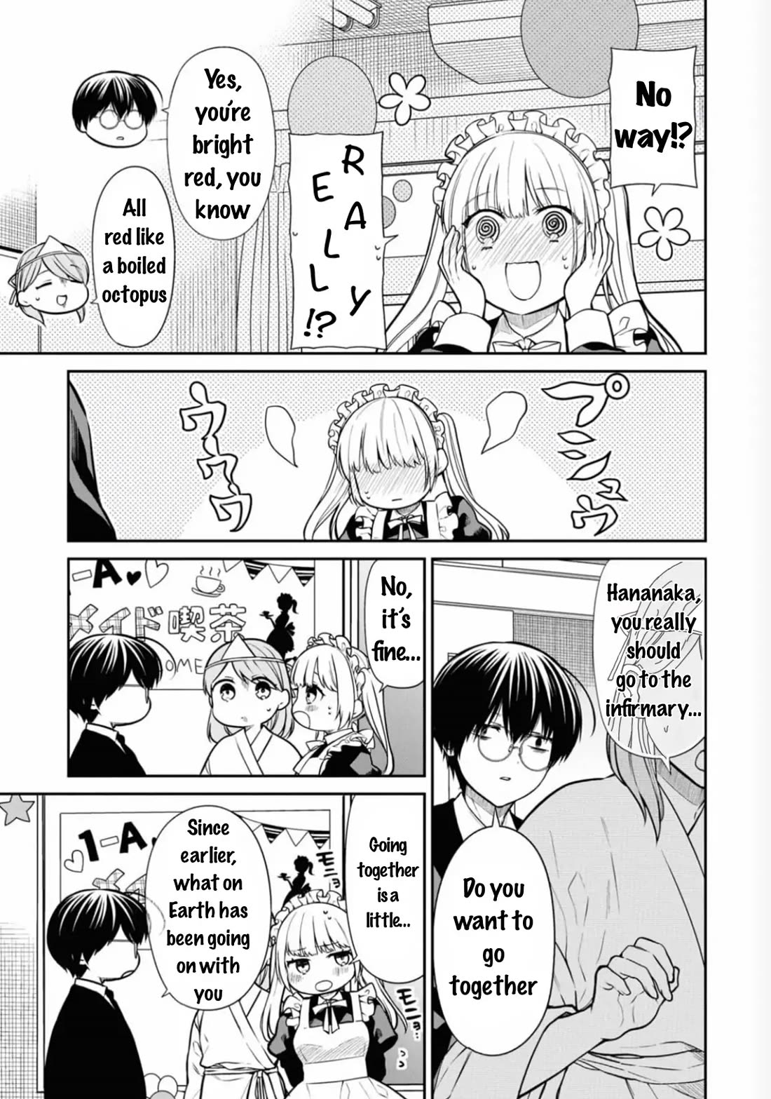 1-nen A-gumi no Monster Chapter 66 page 8 - Chapter 66: Sensei has a wonderful smile, right?