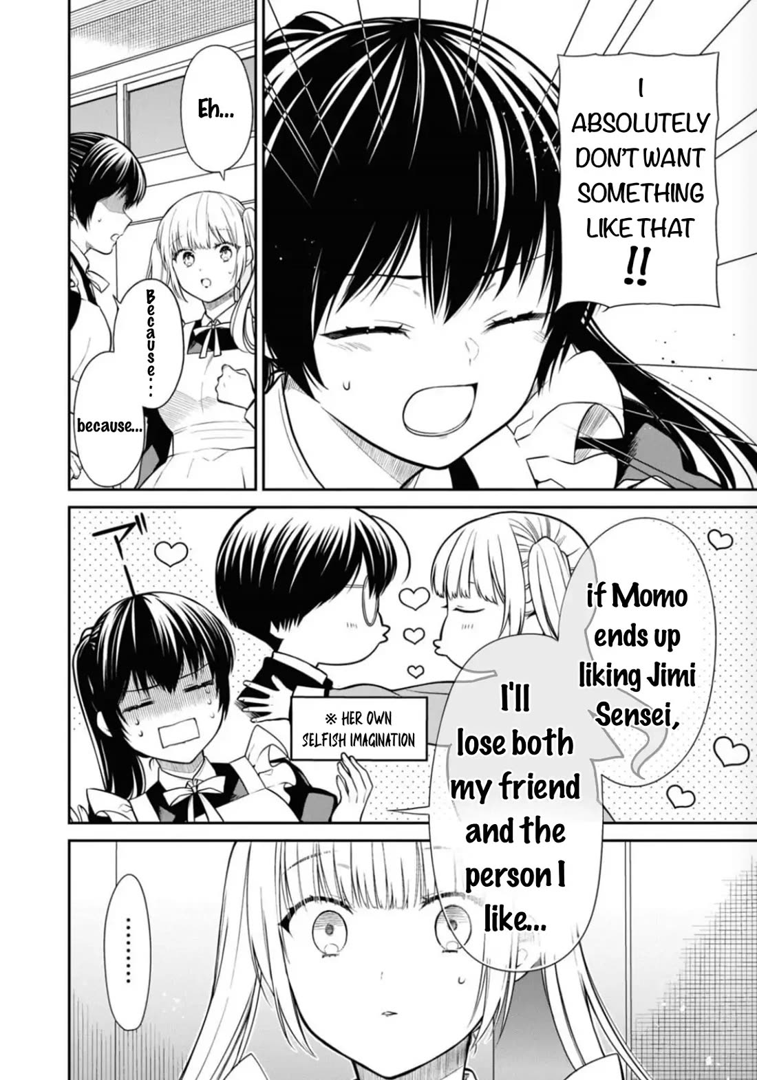 1-nen A-gumi no Monster Chapter 67 page 10 - Chapter 67: Sensei, I don’t want to lose you