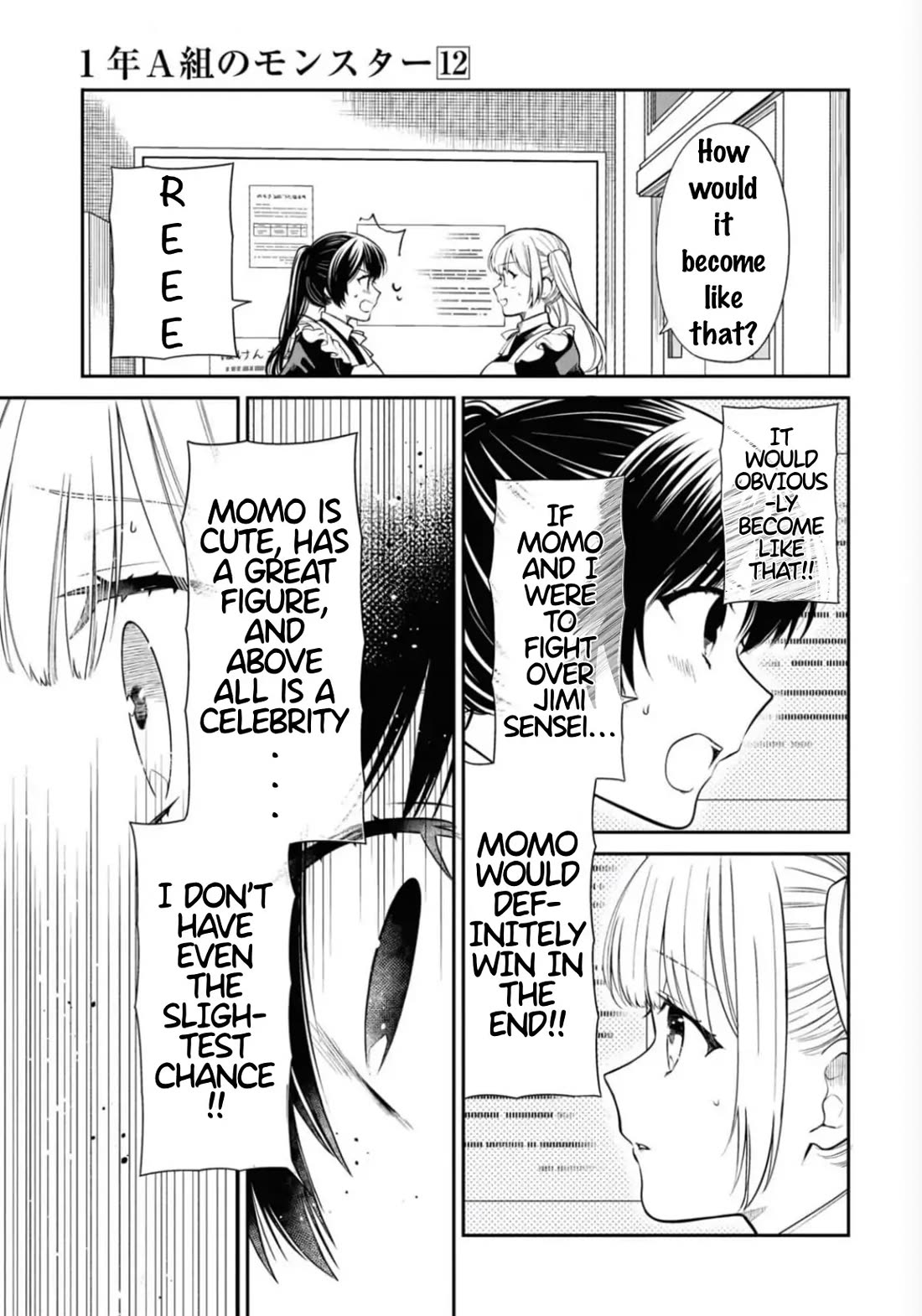 1-nen A-gumi no Monster Chapter 67 page 11 - Chapter 67: Sensei, I don’t want to lose you
