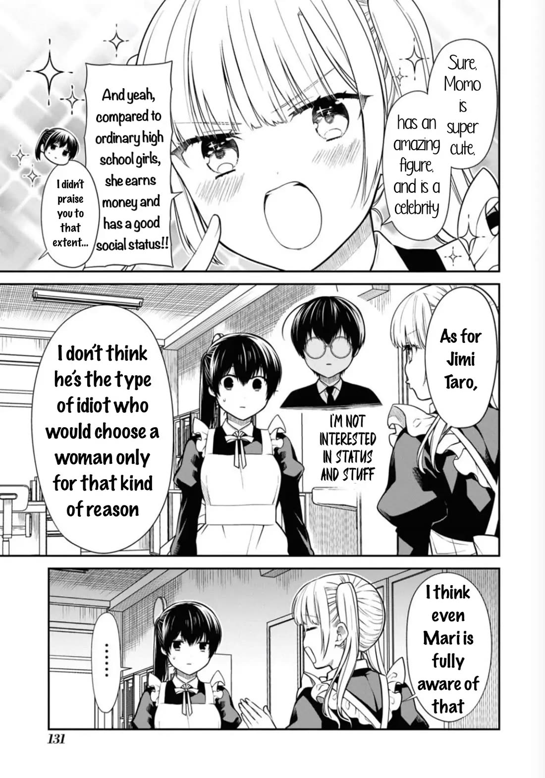 1-nen A-gumi no Monster Chapter 67 page 15 - Chapter 67: Sensei, I don’t want to lose you