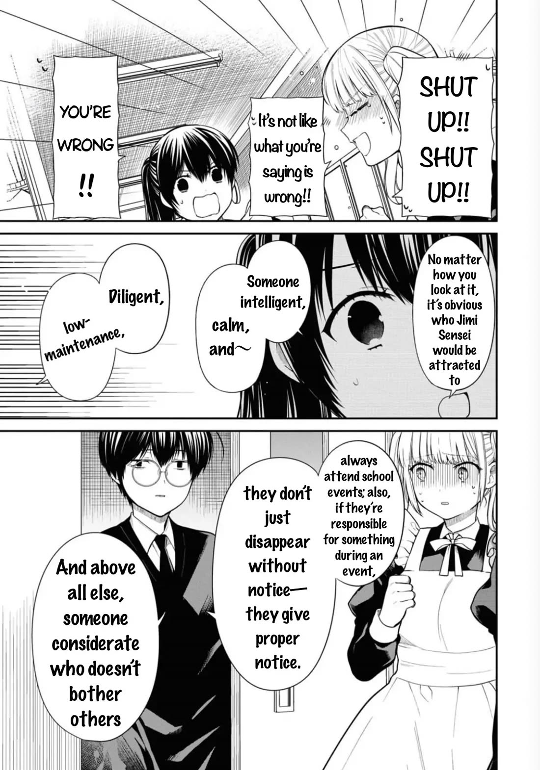 1-nen A-gumi no Monster Chapter 67 page 17 - Chapter 67: Sensei, I don’t want to lose you