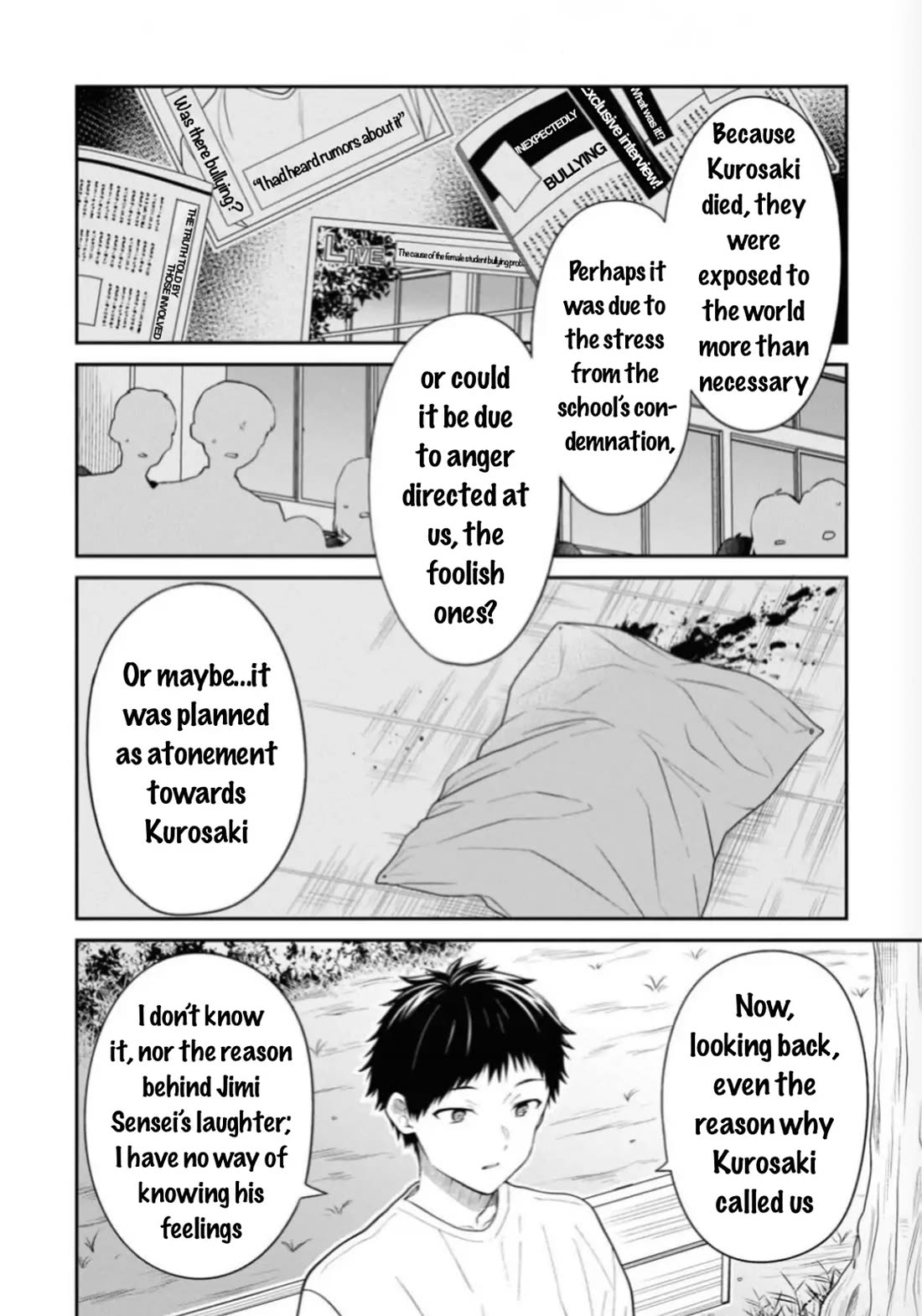 1-nen A-gumi no Monster Chapter 67 page 28 - Chapter 67: Sensei, I don’t want to lose you