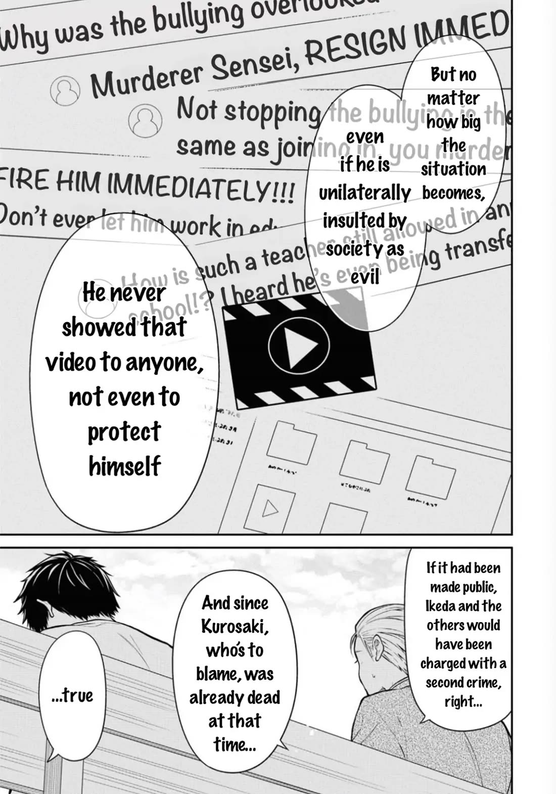 1-nen A-gumi no Monster Chapter 67 page 29 - Chapter 67: Sensei, I don’t want to lose you
