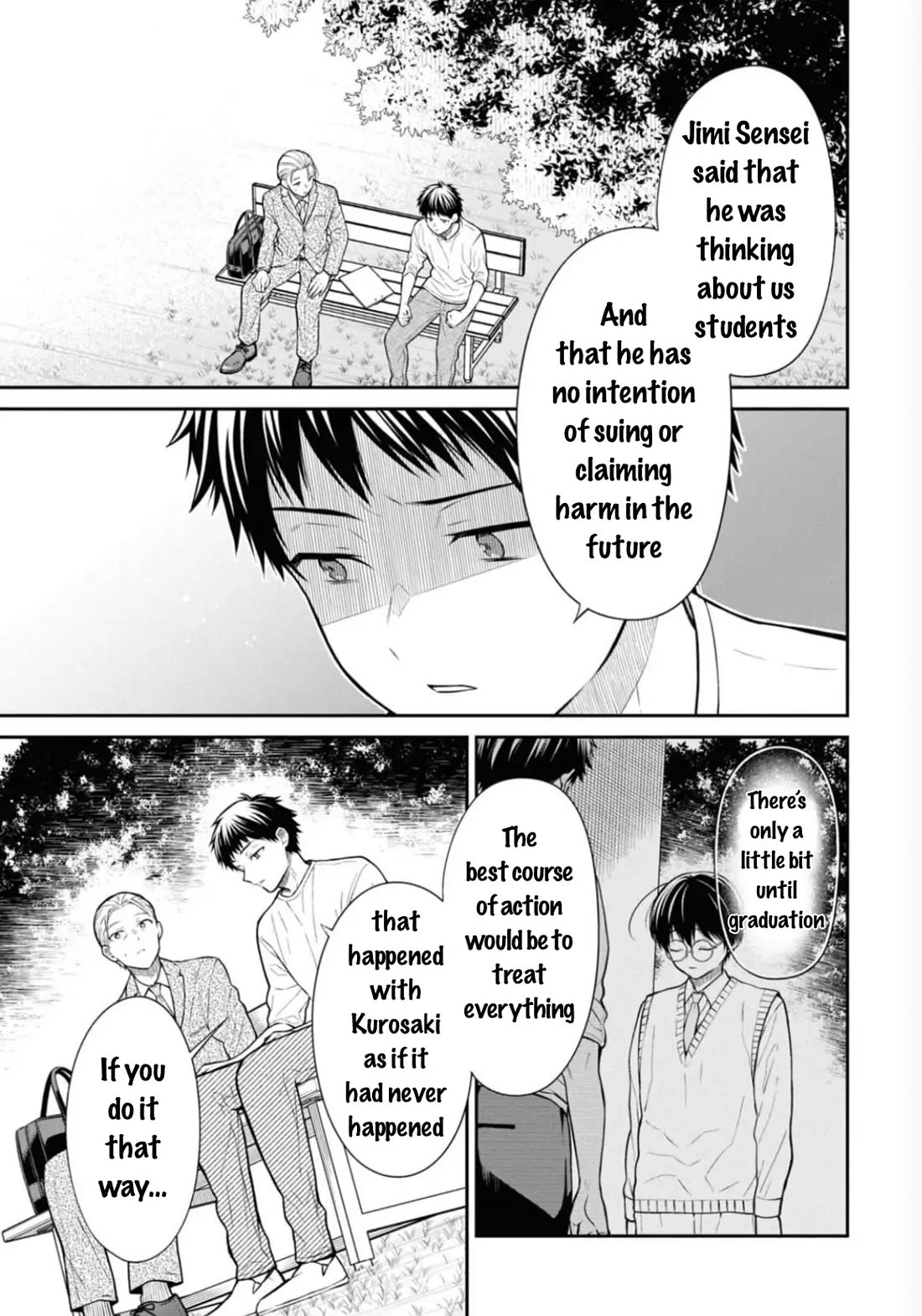 1-nen A-gumi no Monster Chapter 67 page 3 - Chapter 67: Sensei, I don’t want to lose you